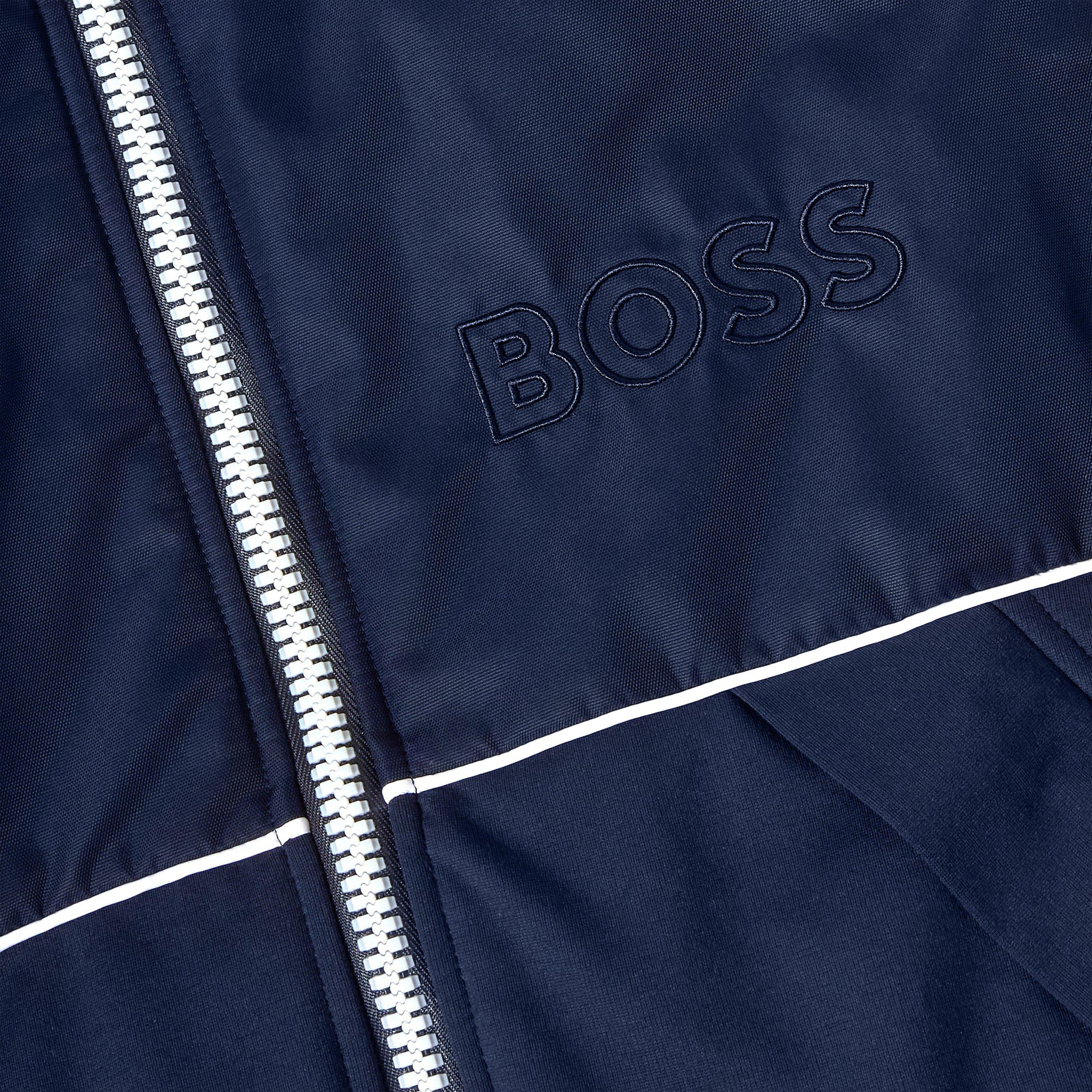Dark Blue - Boss - Men's Steele 21 Tracksuit Top - 3