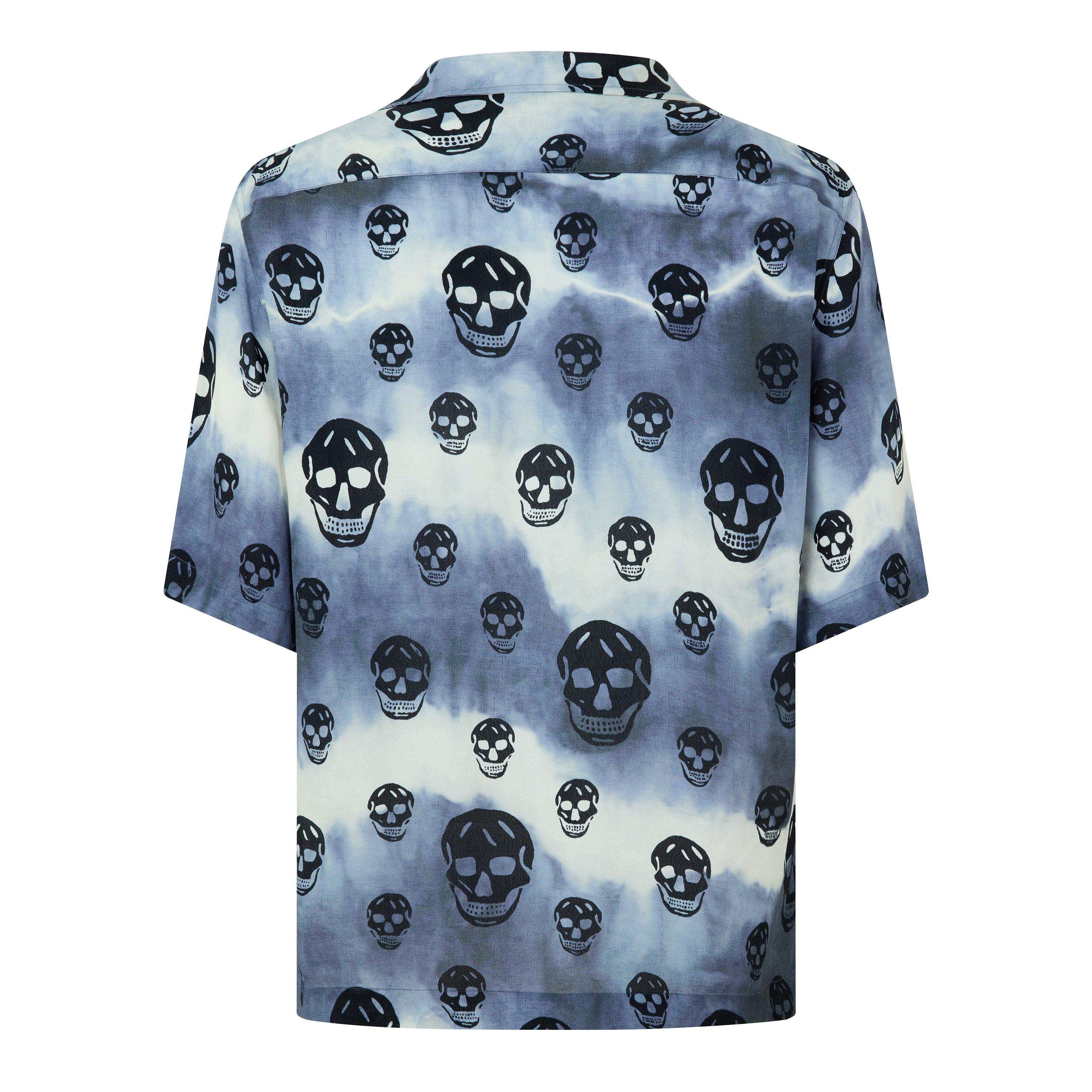 Ivory/Indigo - Alexander McQueen - Alex Skull Bowling Sn63 - 2