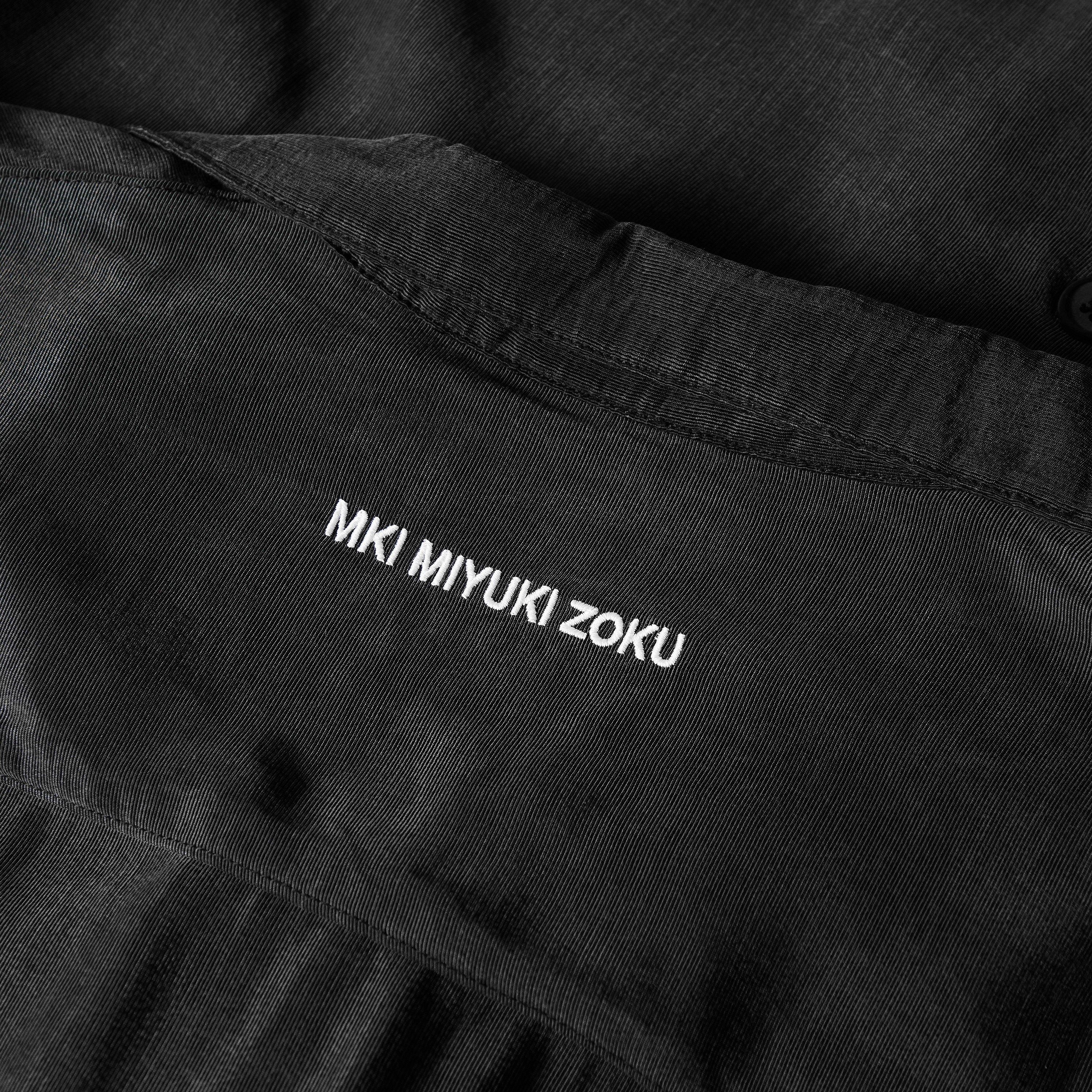 Black - MKI MIYUKI ZOKU - Men's Vacation Short Sleeve Bowling Shirt - 3