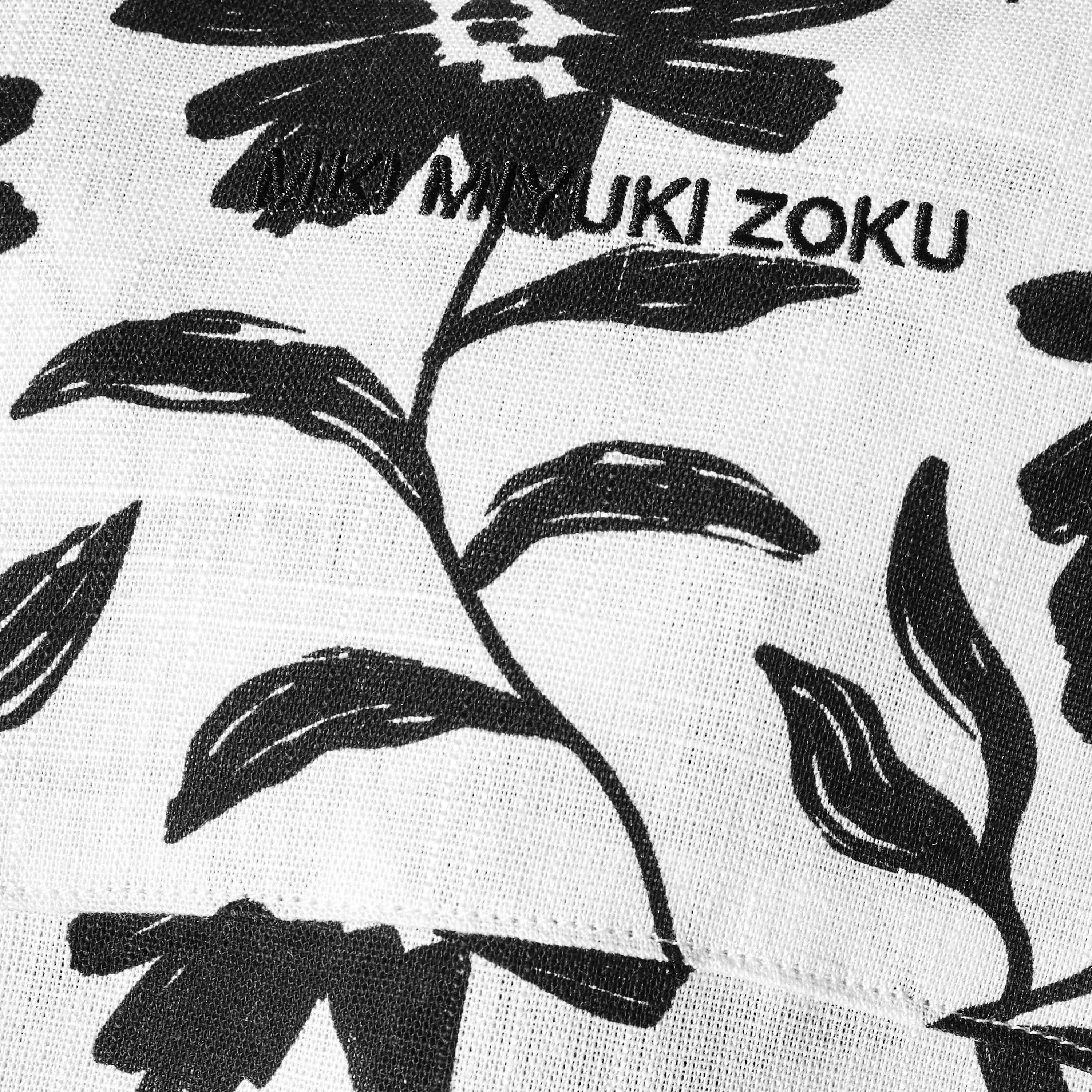RAW - MKI MIYUKI ZOKU - Men's Floral Short Sleeve Bowling Shirt - 5