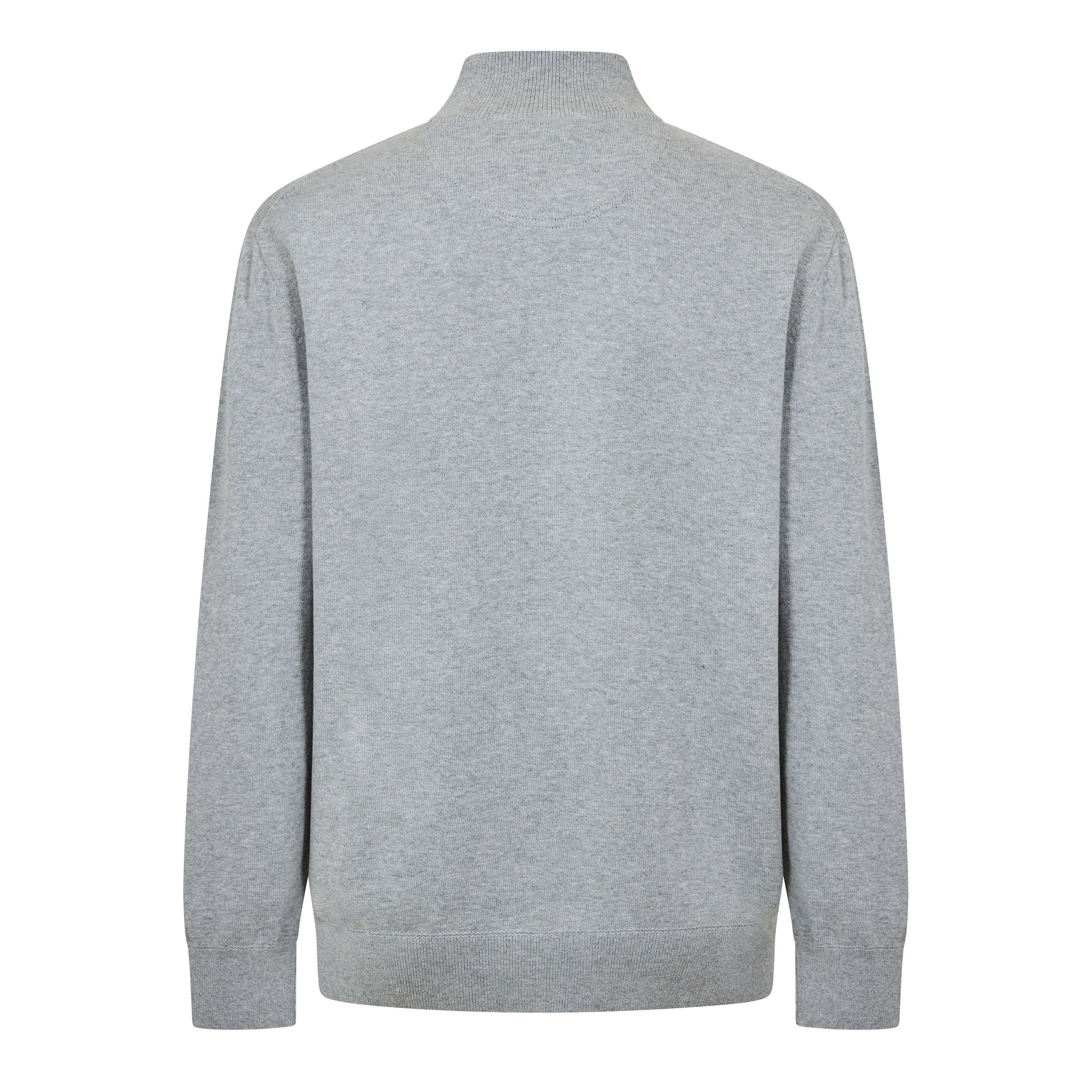 Med Grey Hthr - Timberland - Timberland Cotton Yd Full Zip Sweater Life Wil - 2