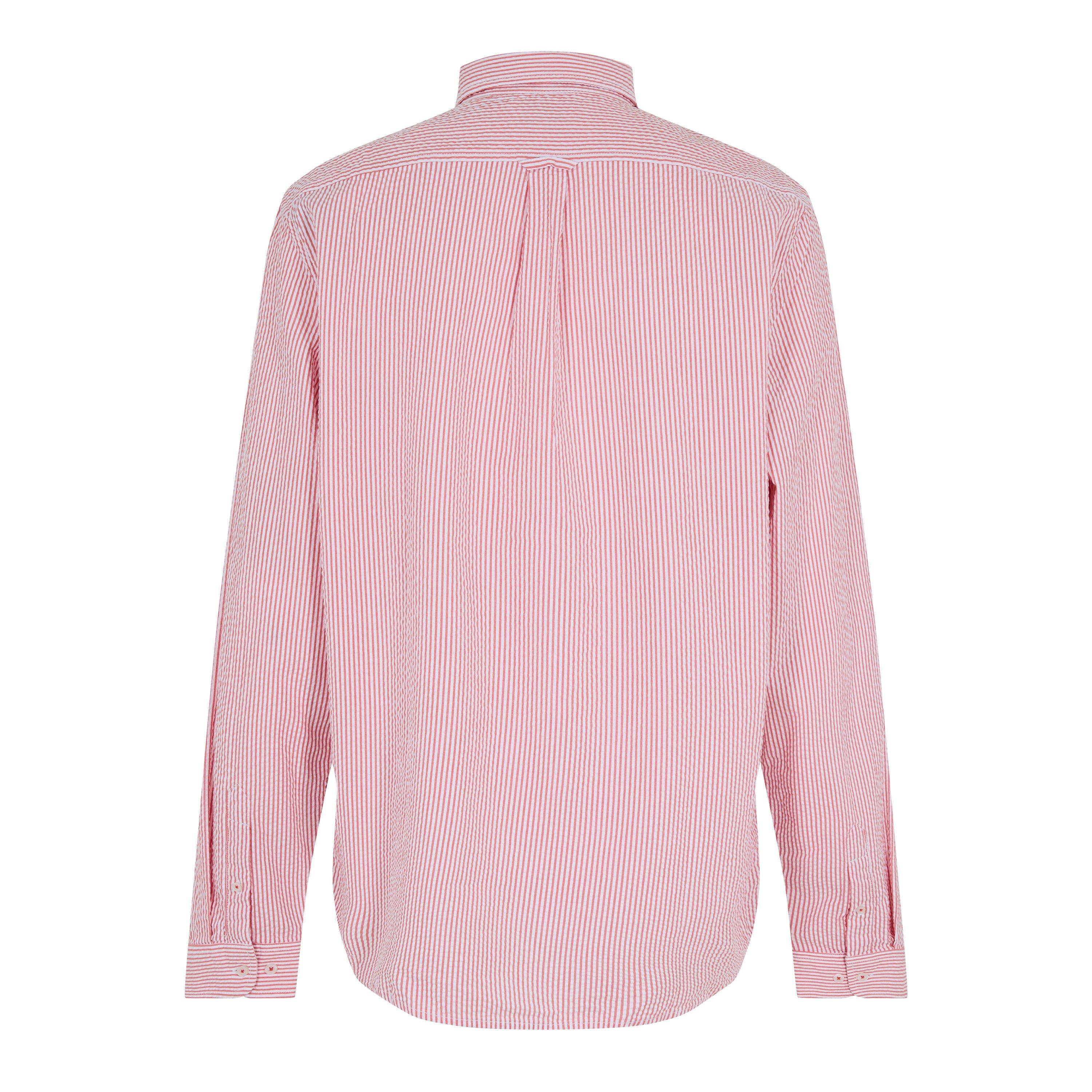 Burnt Sienna Yd - Timberland - Timberland Ls Striped Yd Seersucker Shirt Burn - 2