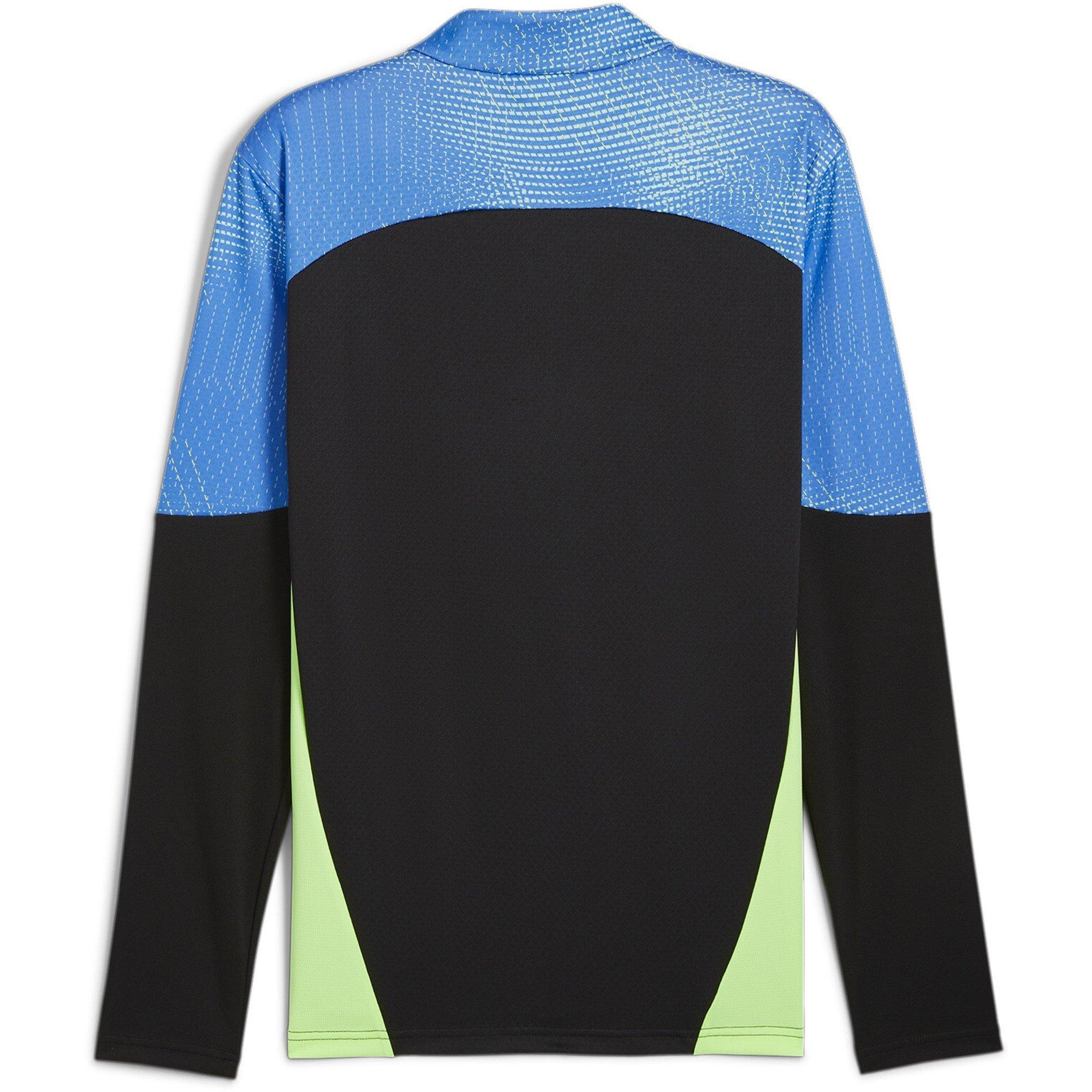 Noir/Lime - Puma - Men's Final 4 Zipped Drill Top - 2