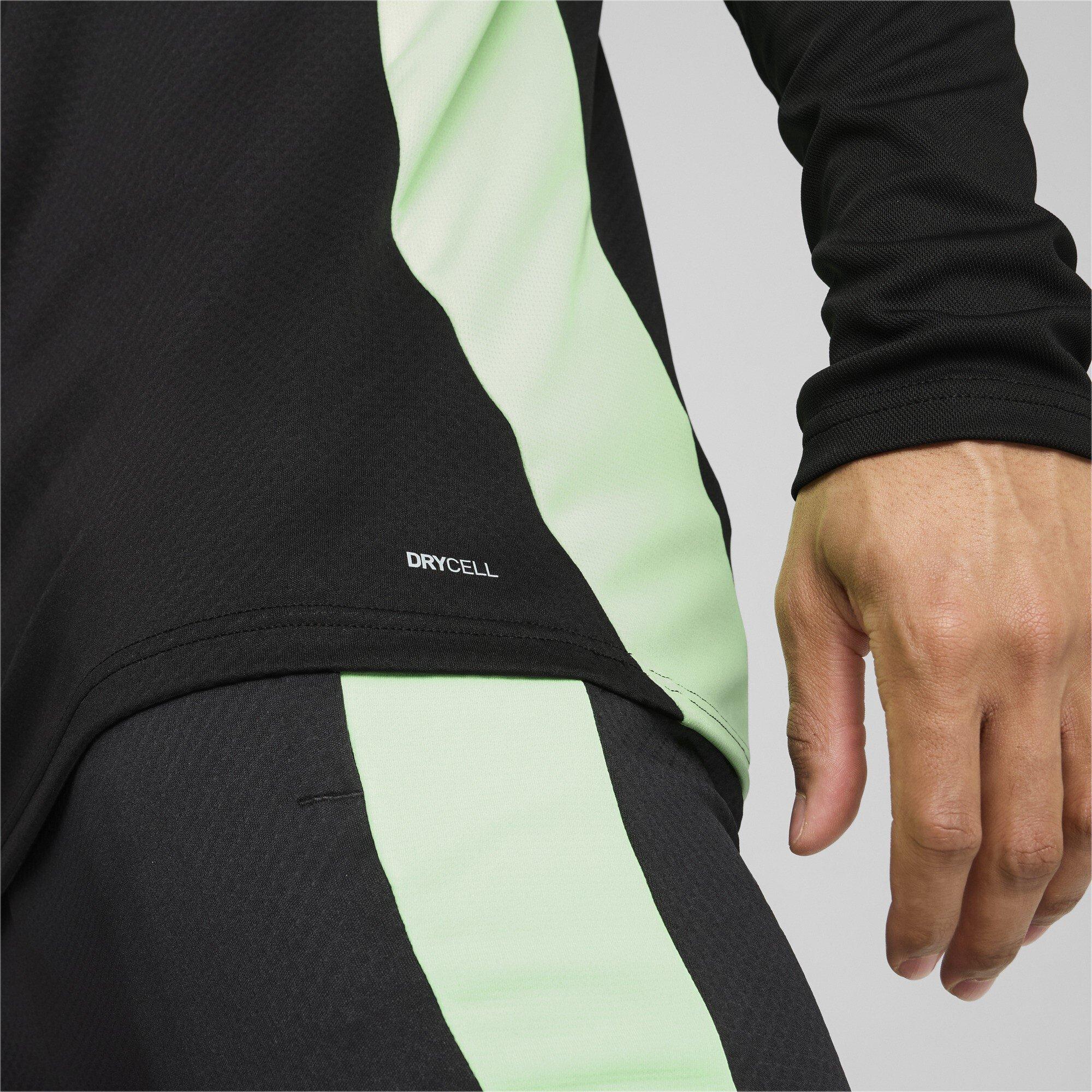 Noir/Lime - Puma - Men's Final 4 Zipped Drill Top - 6