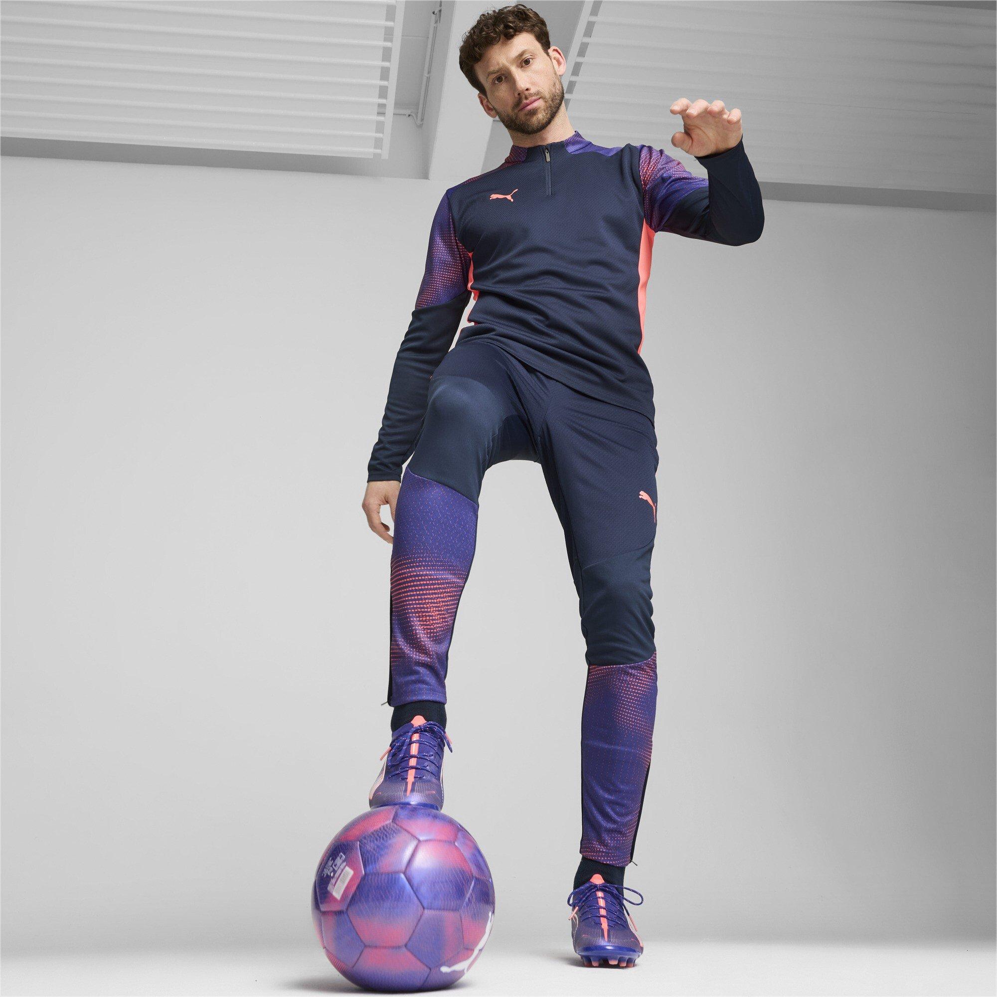 Navy/Purple - Puma - Final 4 Zipped Drill Top - 7