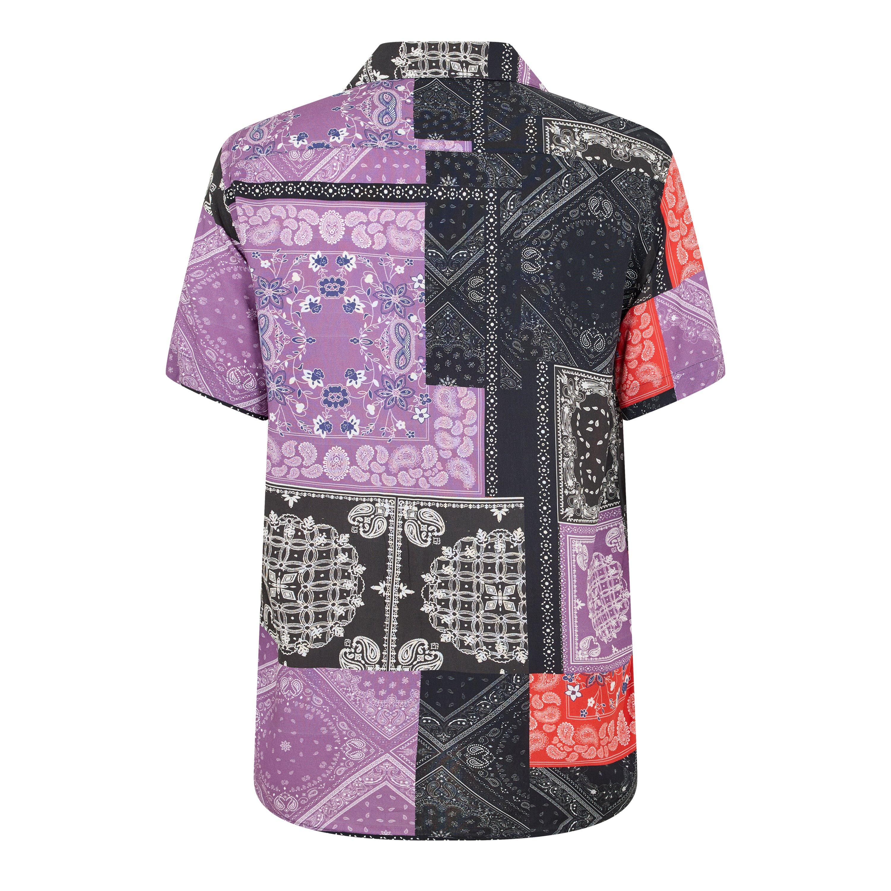 Multi - Criminal Damage - CriminalDamage Bandana Shirt Mens - 2