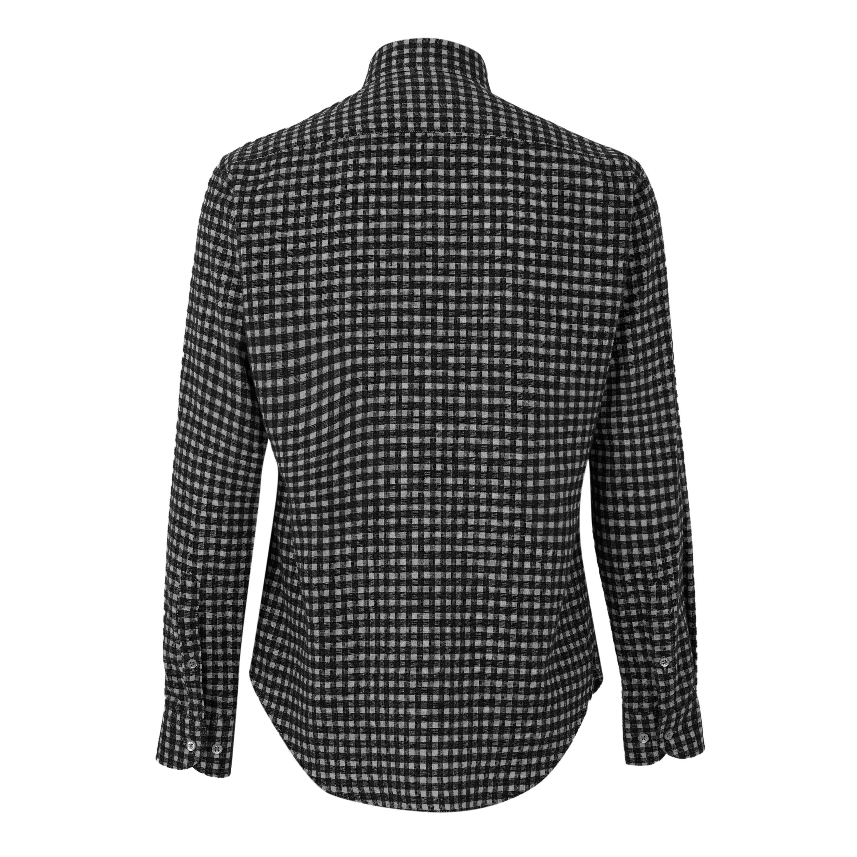 Brn/Blk Cheq - Emporio Armani - Emporio Armani Shirt - 2