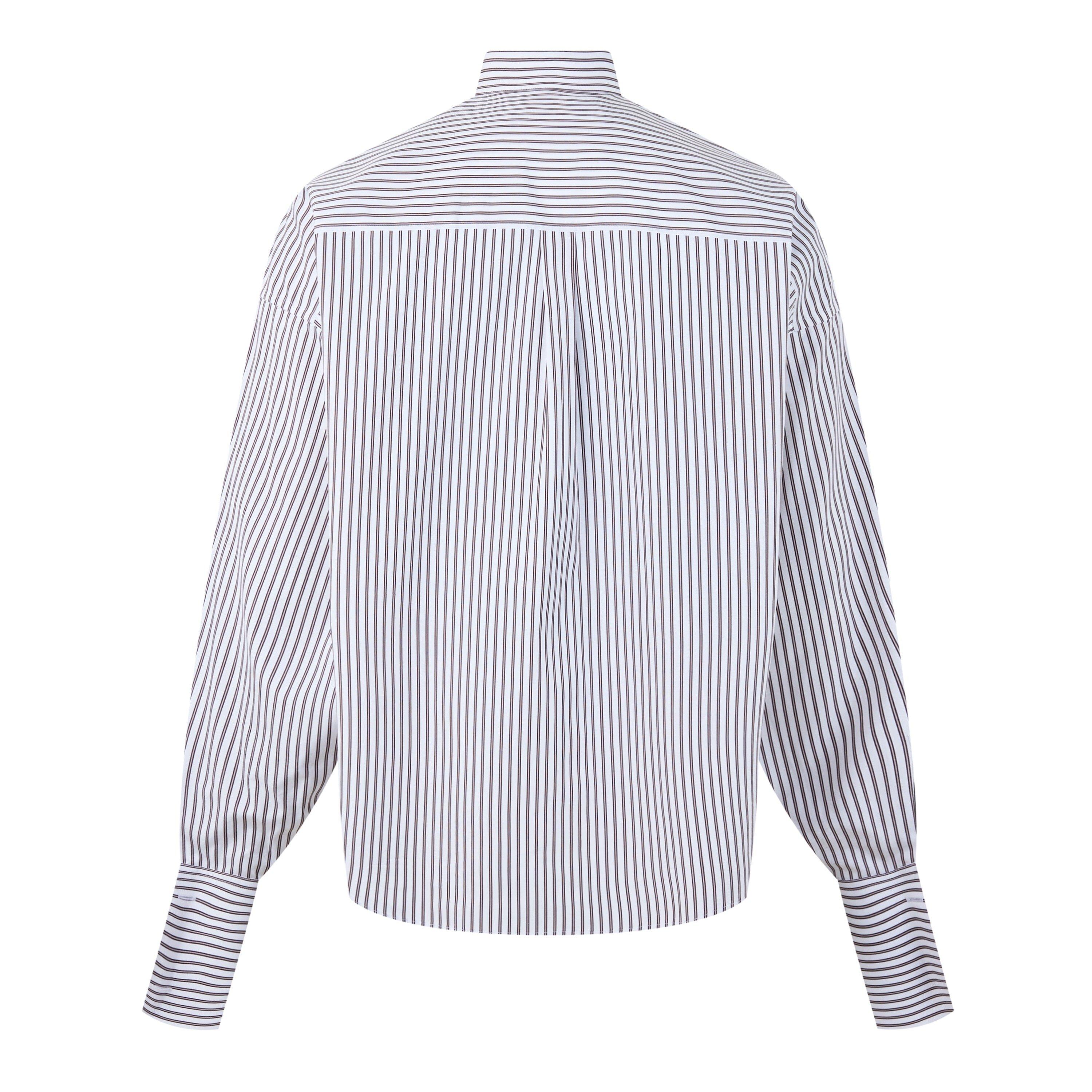 Cream - Dolce and Gabbana - Striped Shirt - 6