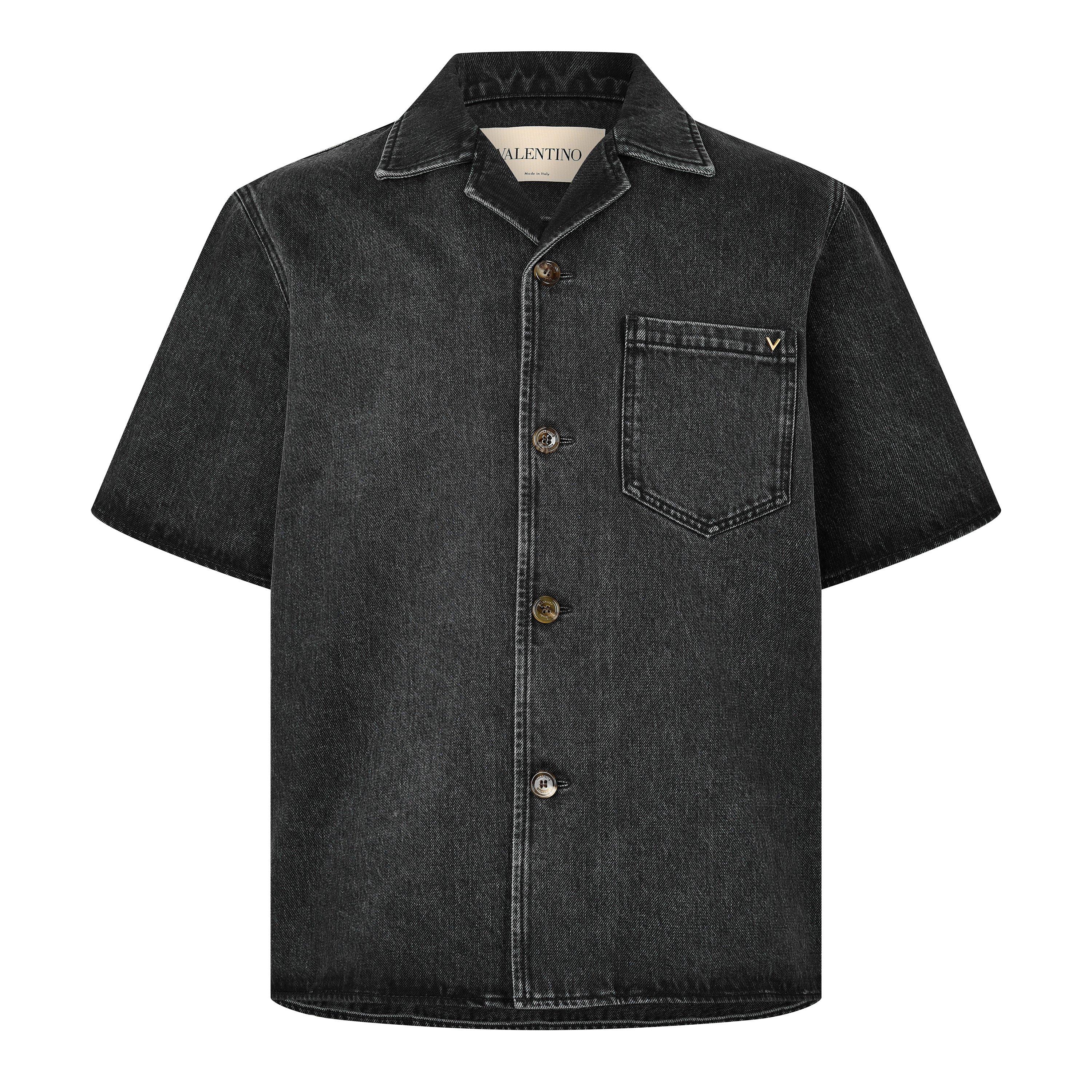 Black Denim - Valentino - Val Camicia Shirt Sn64 - 1