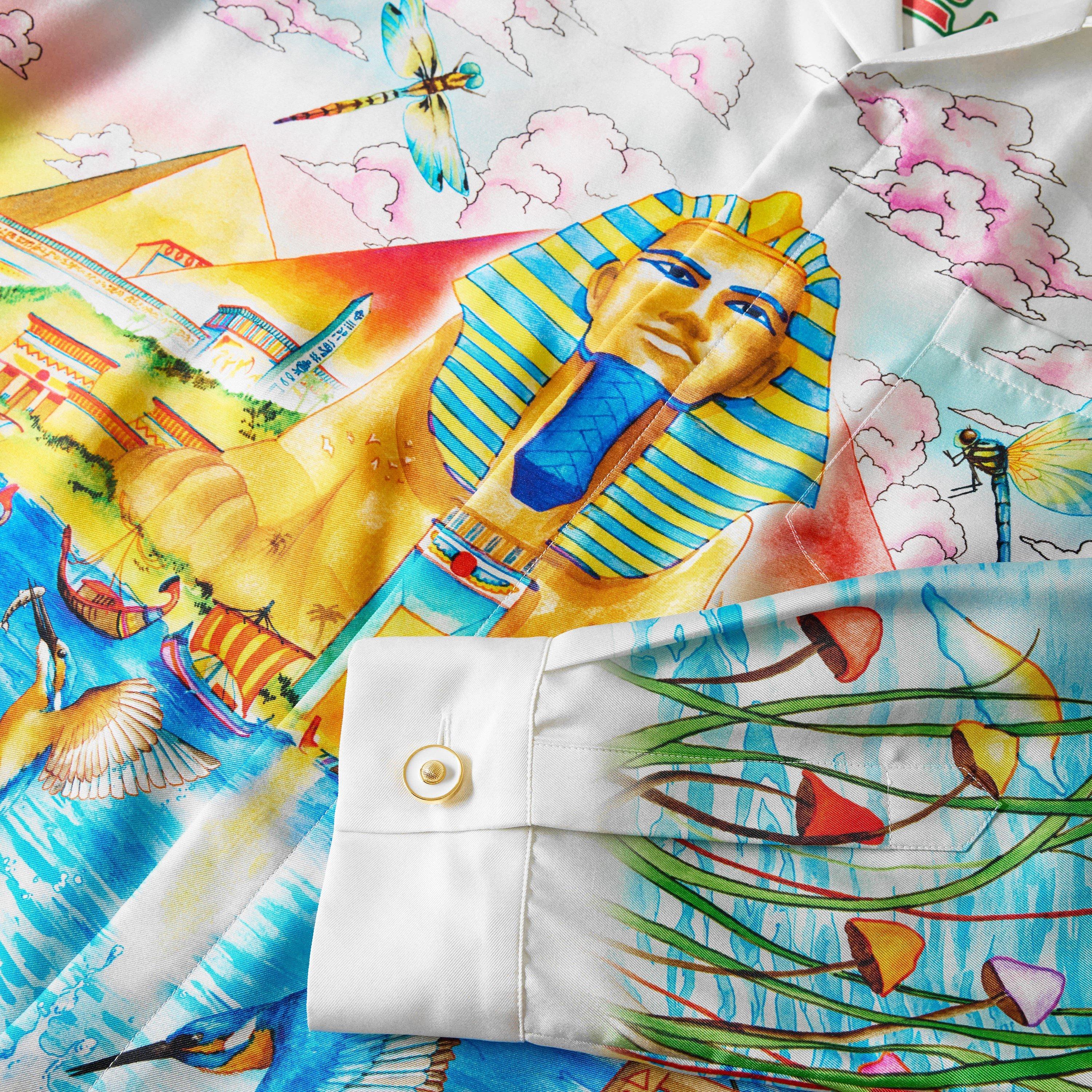 White - Casablanca - Casa Egypt Silk LS Sn63 - 3
