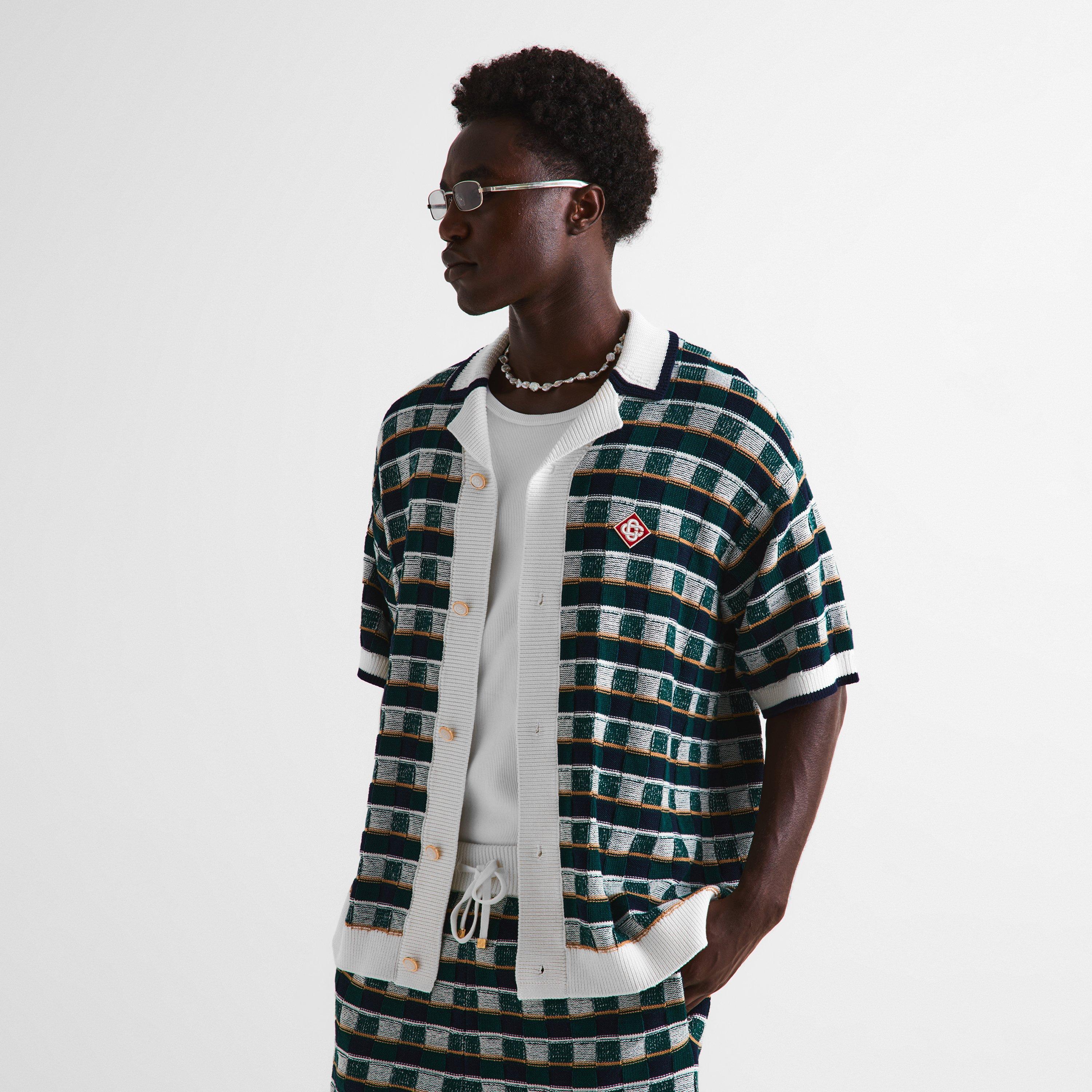 Green - Casablanca - Casa Mosaic Shirt Sn64 - 3