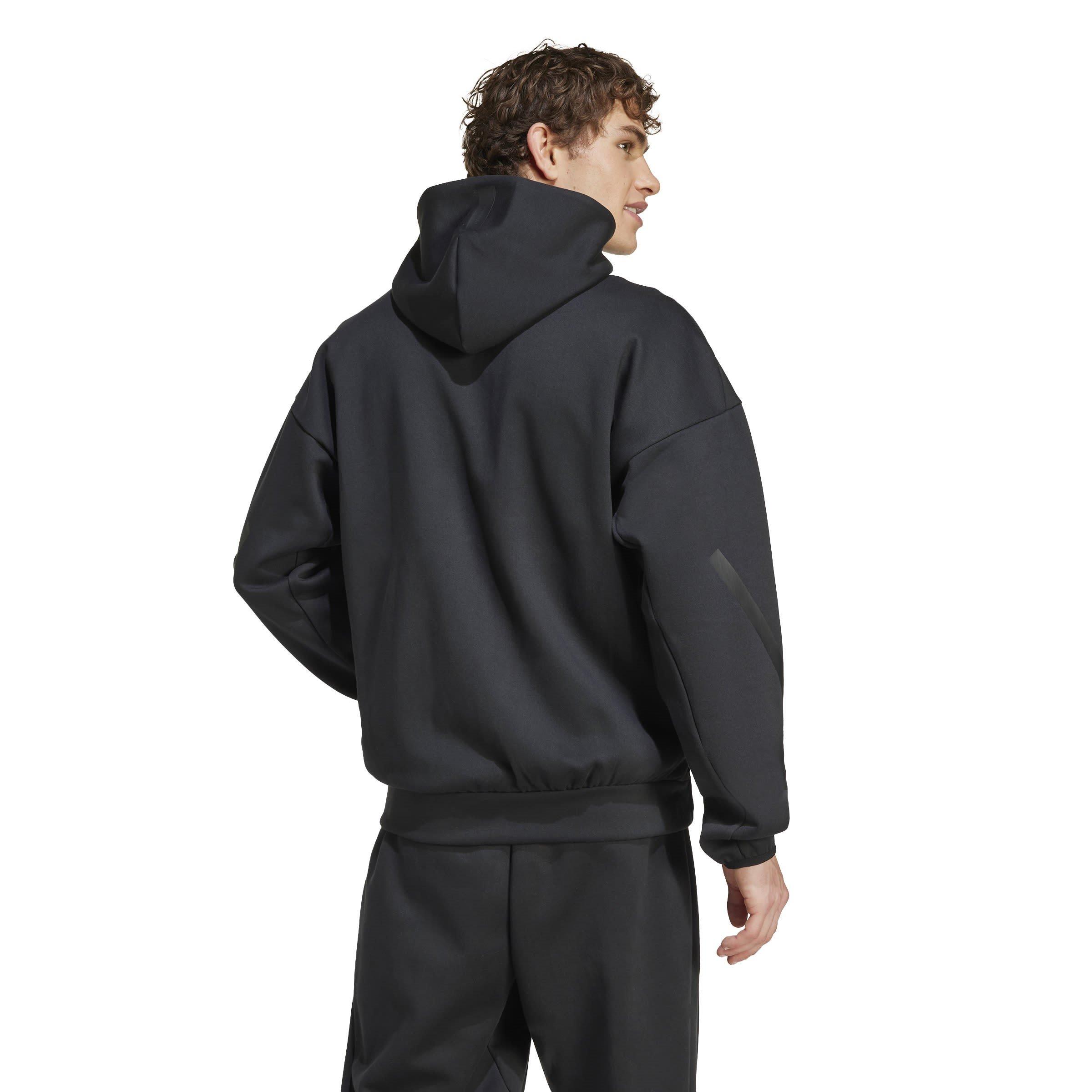 Black - adidas - Z.N.E. Full-Zip Hooded Track Jacket Mens - 3