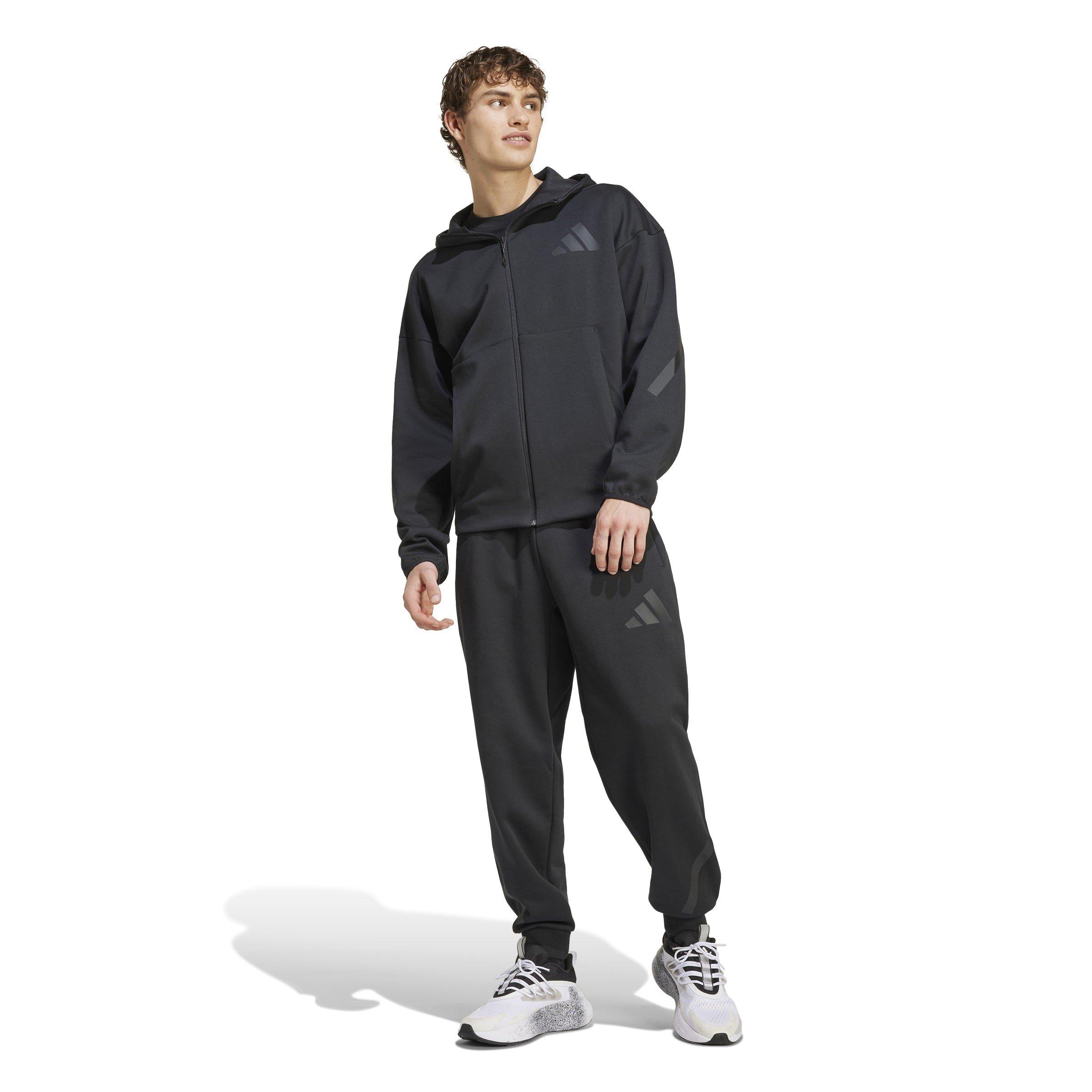 Black - adidas - Z.N.E. Full-Zip Hooded Track Jacket Mens - 6