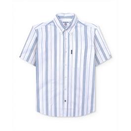 Lambretta Short Sleeve Striped Shirt