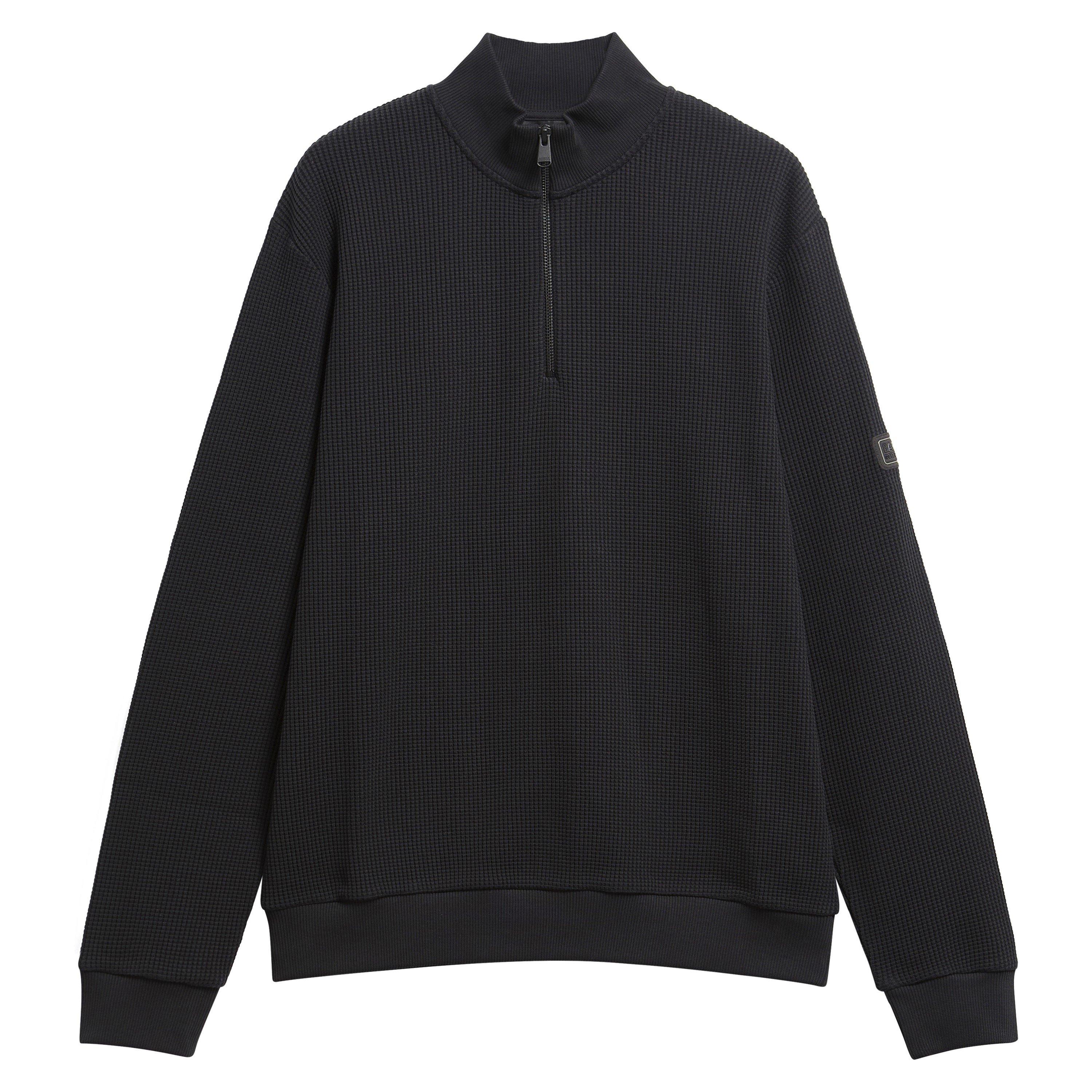 Black BK11 - Barbour International - B.Int Curve 1/2 Zip Sn64 - 1