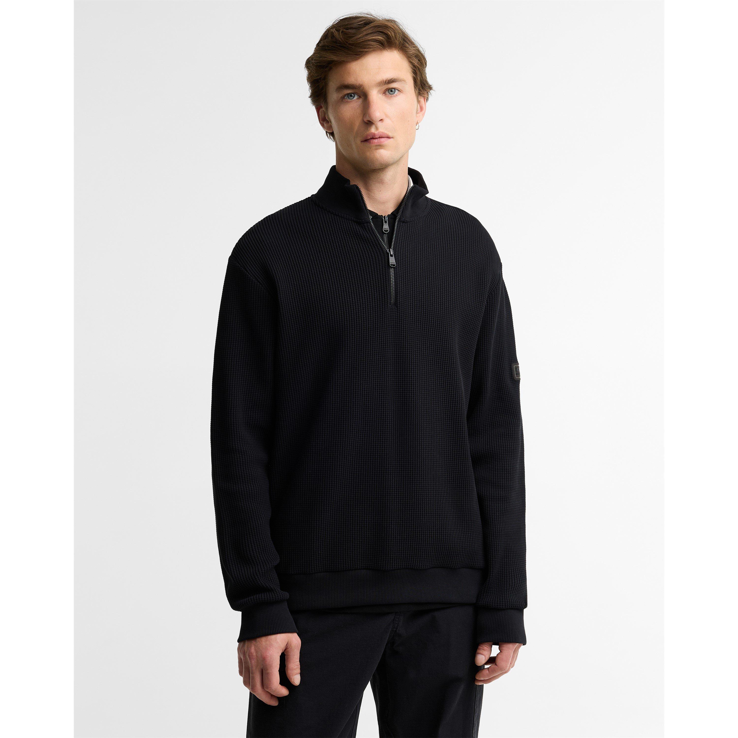 Black BK11 - Barbour International - B.Int Curve 1/2 Zip Sn64 - 3