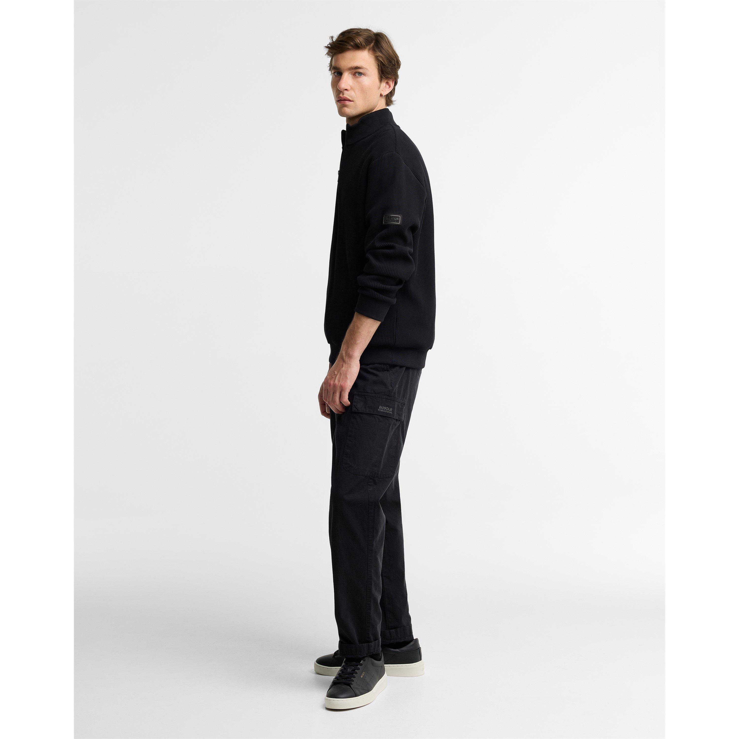 Black BK11 - Barbour International - B.Int Curve 1/2 Zip Sn64 - 7