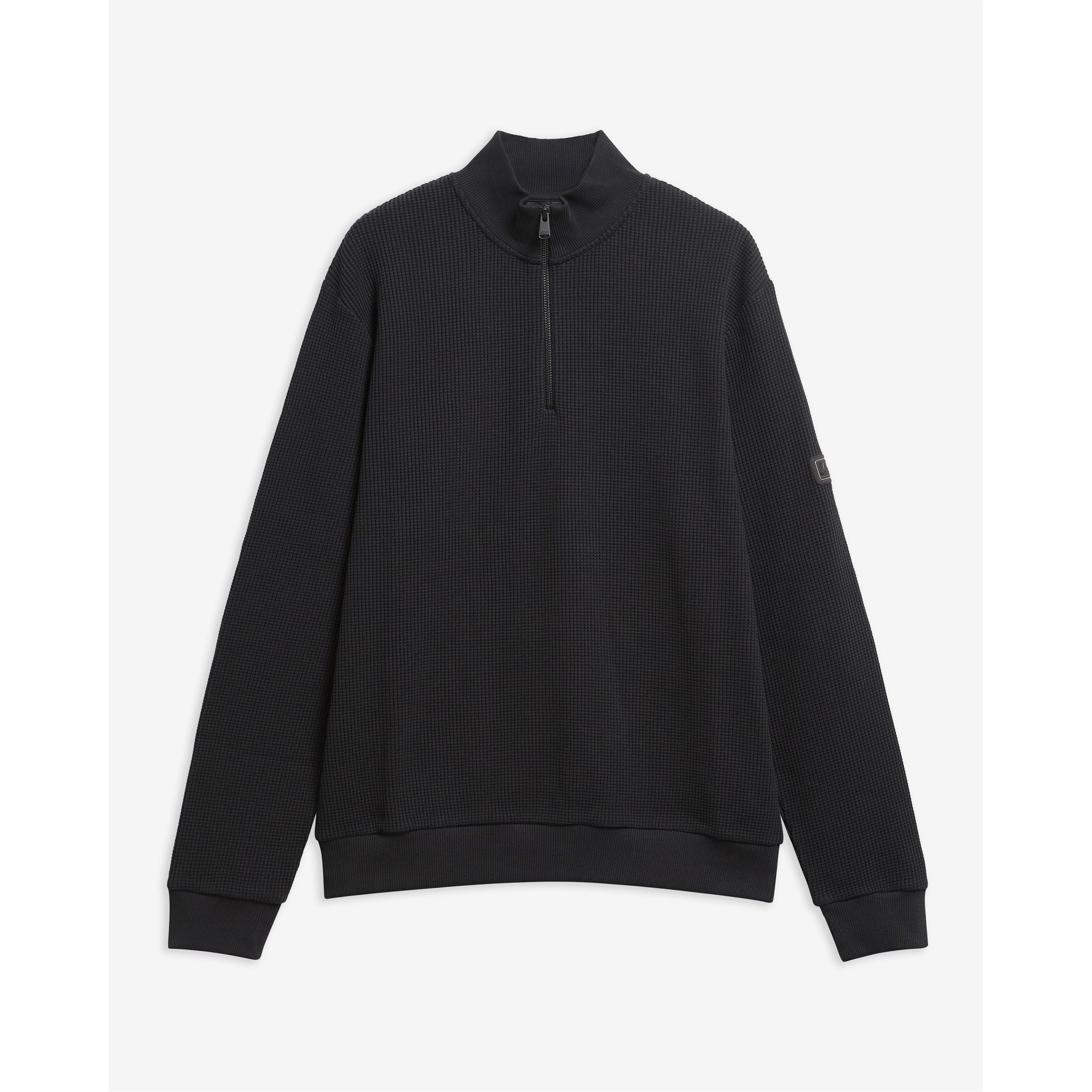 Black BK11 - Barbour International - B.Int Curve 1/2 Zip Sn64 - 10