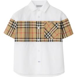 Burberry Devon Check Panel Shirt