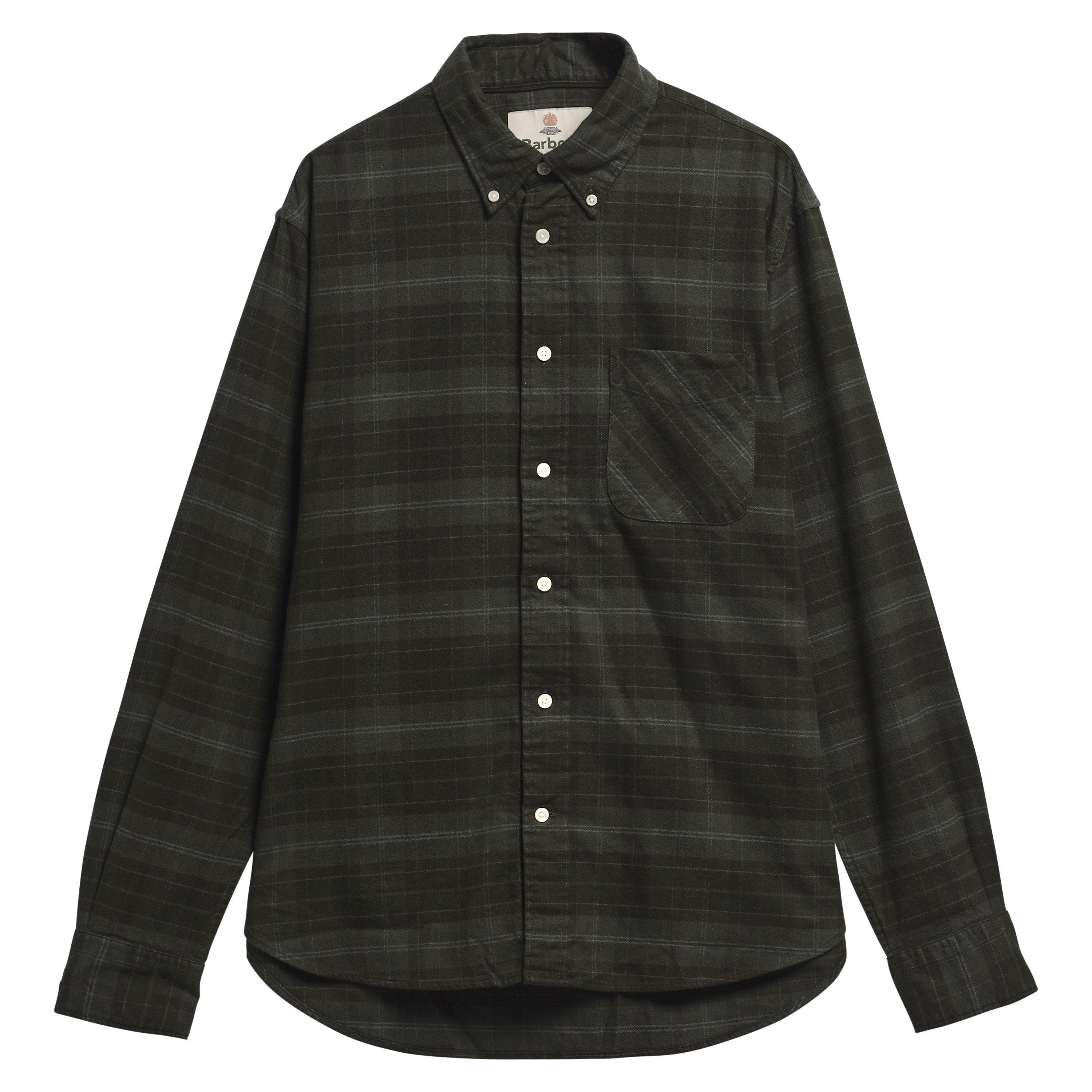 Men's Dunoon Tartan Cotton Long-Sleeve Shirt