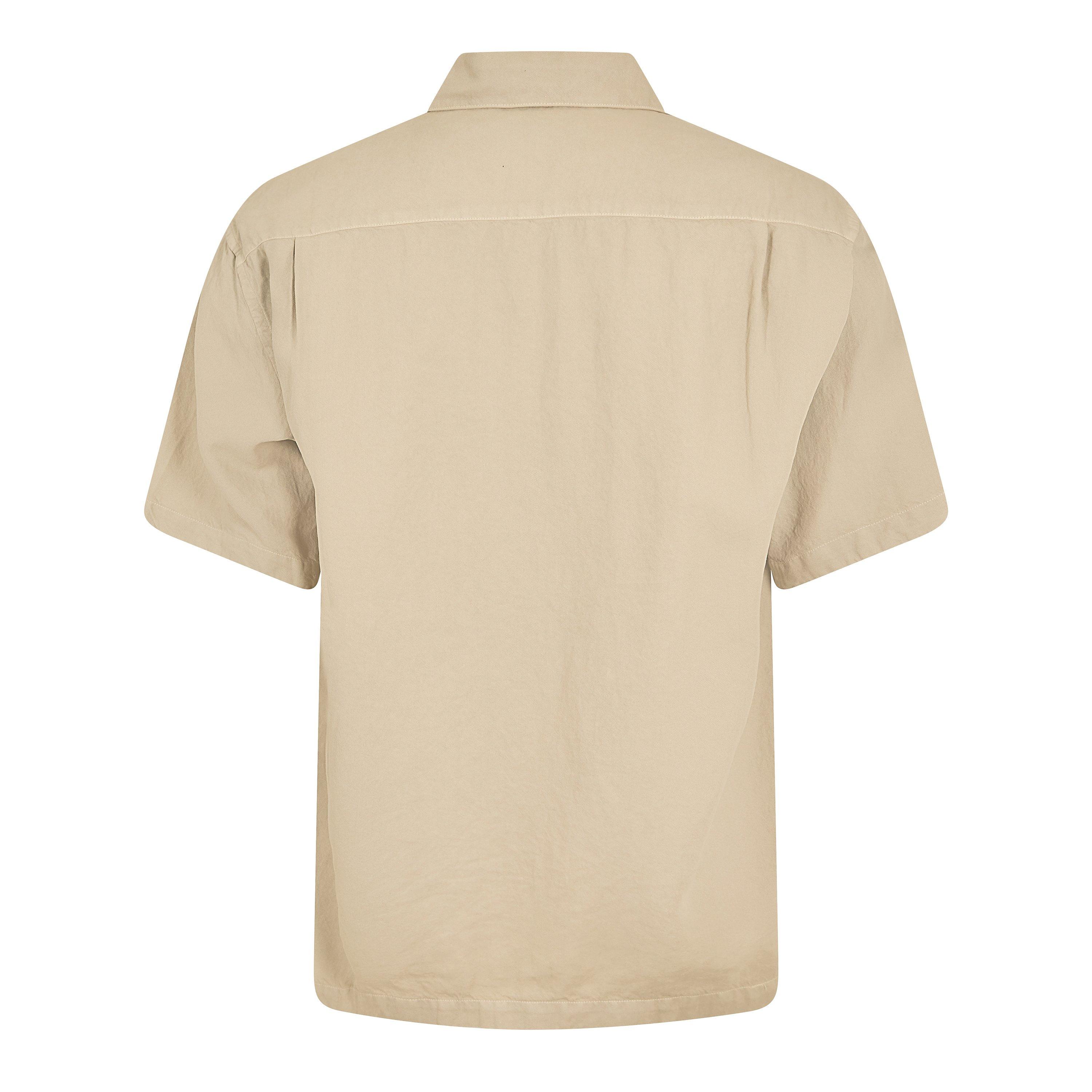 Oxford Tan 310 - Massimo Osti Studio - Men's Carta Short Sleeve Shirt - 2