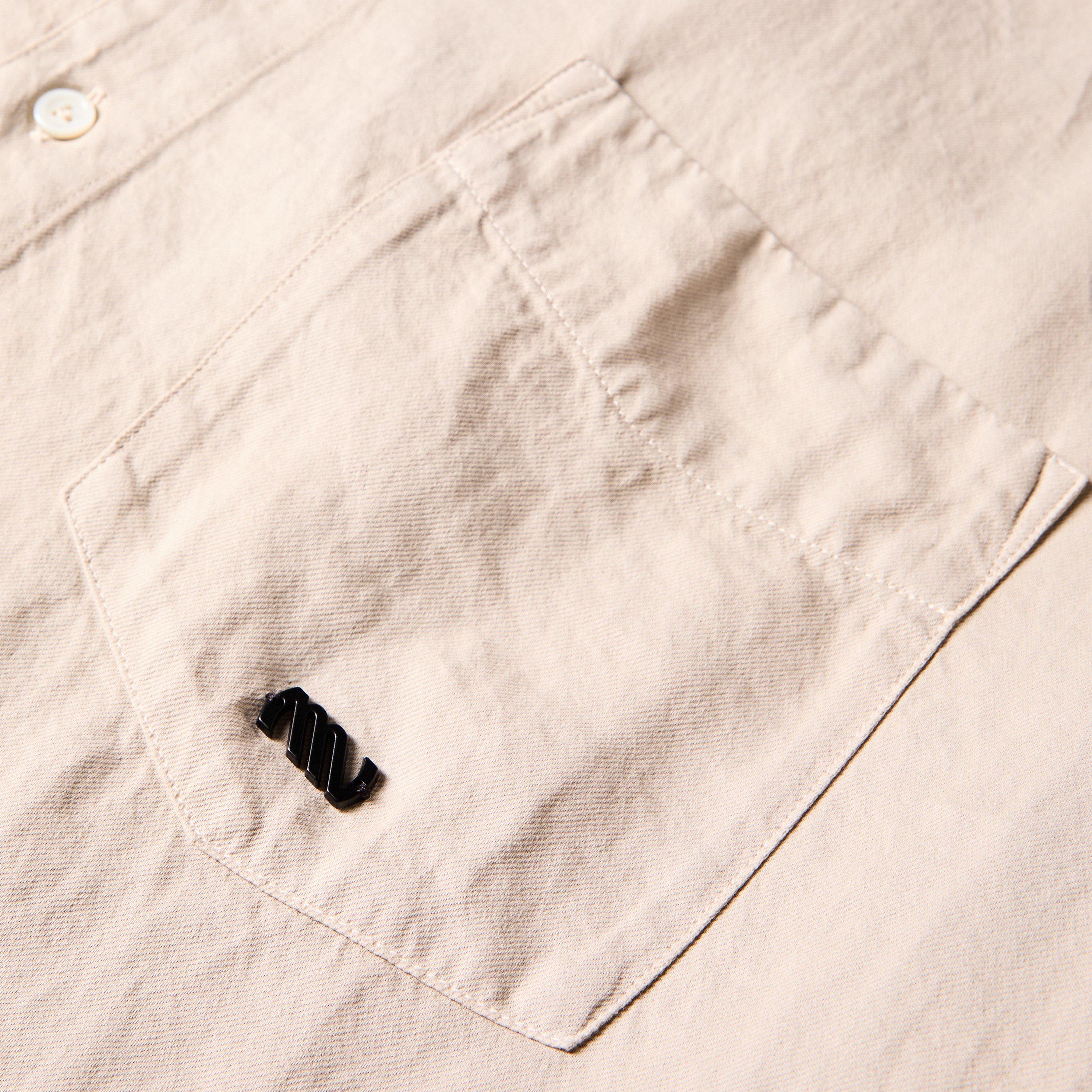 Oxford Tan 310 - Massimo Osti Studio - Men's Carta Short Sleeve Shirt - 5