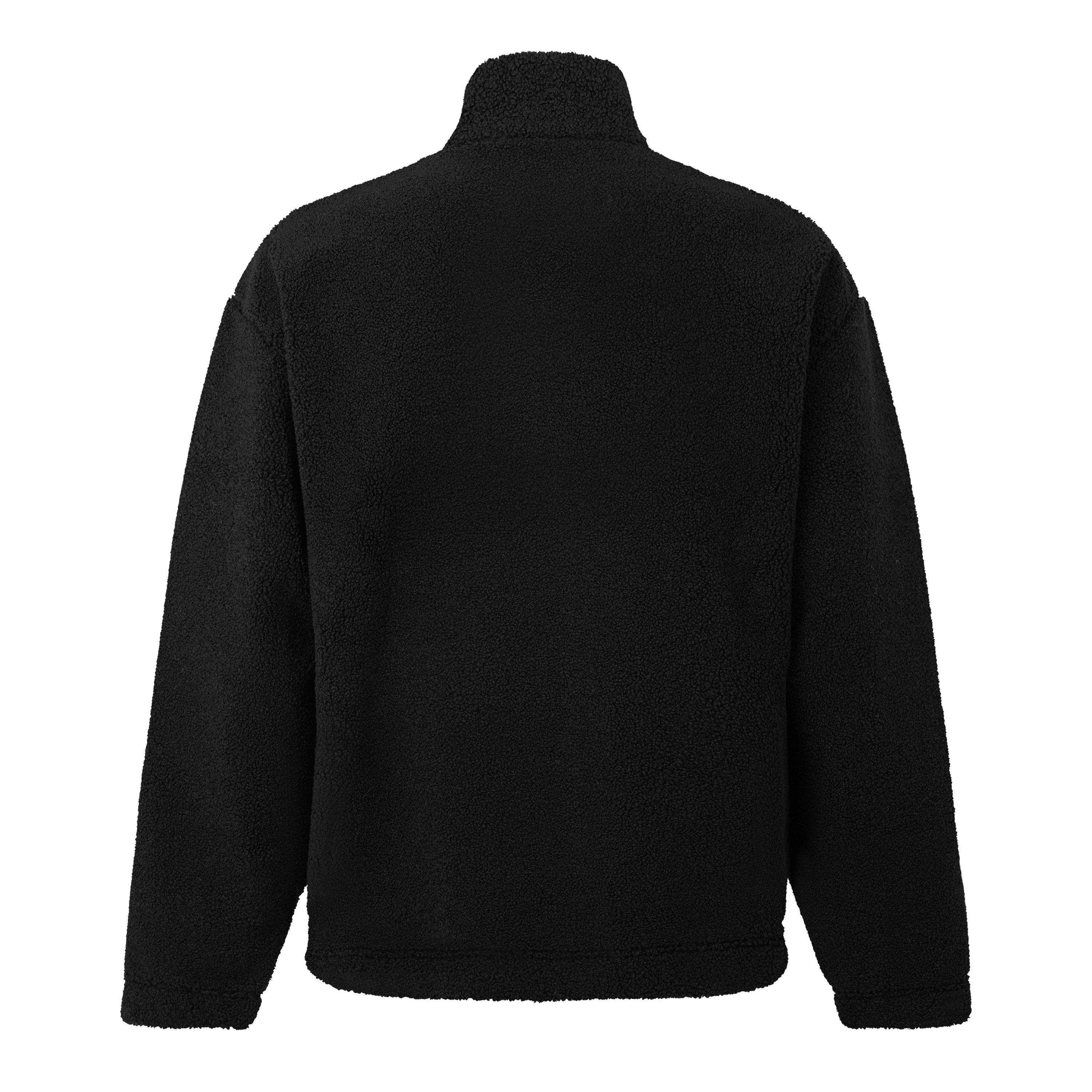 Black 001 - Hugo - Men's Derylong 1/4 Zip Fleece - 2