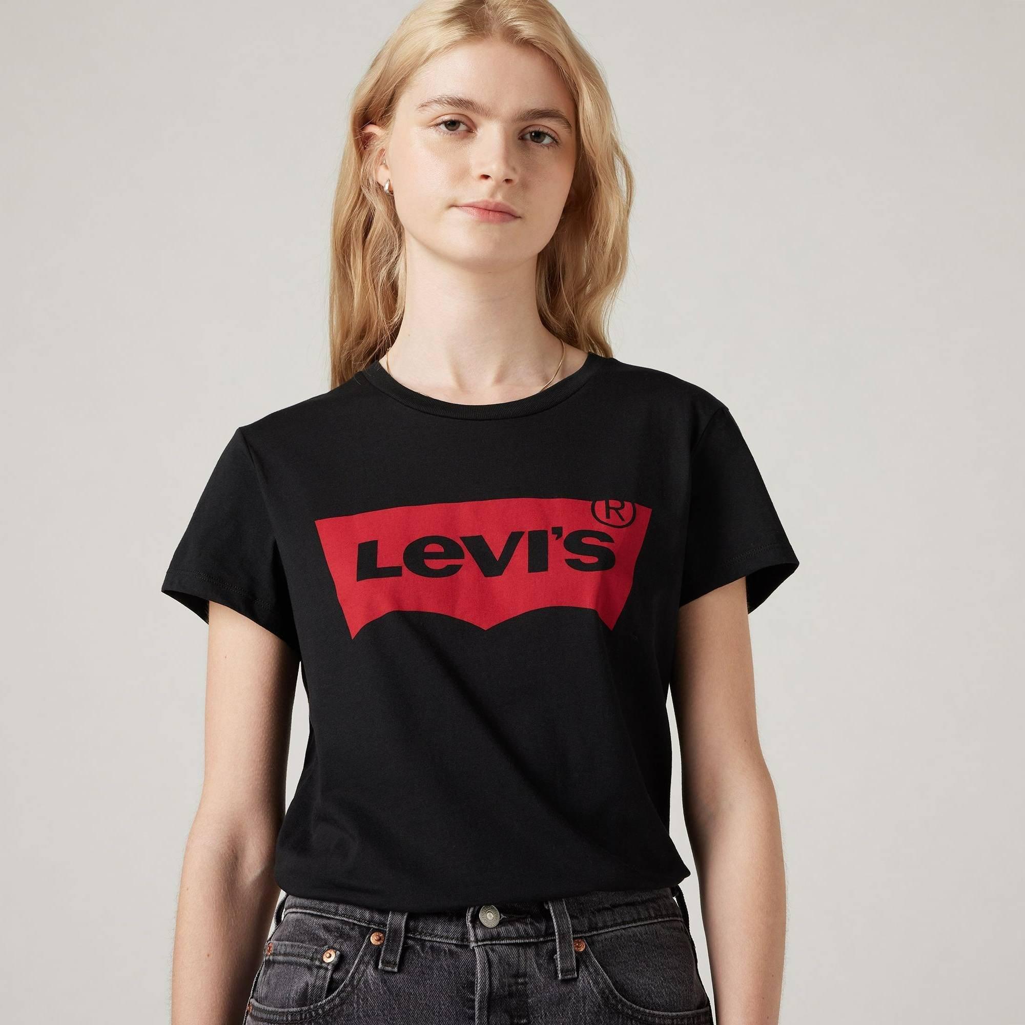 MINERAL BLACK - Levis - Batwing Logo T Shirt - 3