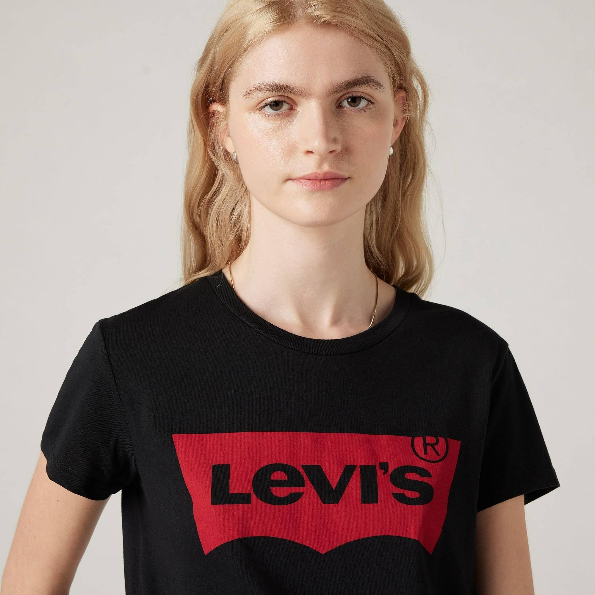 MINERAL BLACK - Levis - Batwing Logo T Shirt - 5