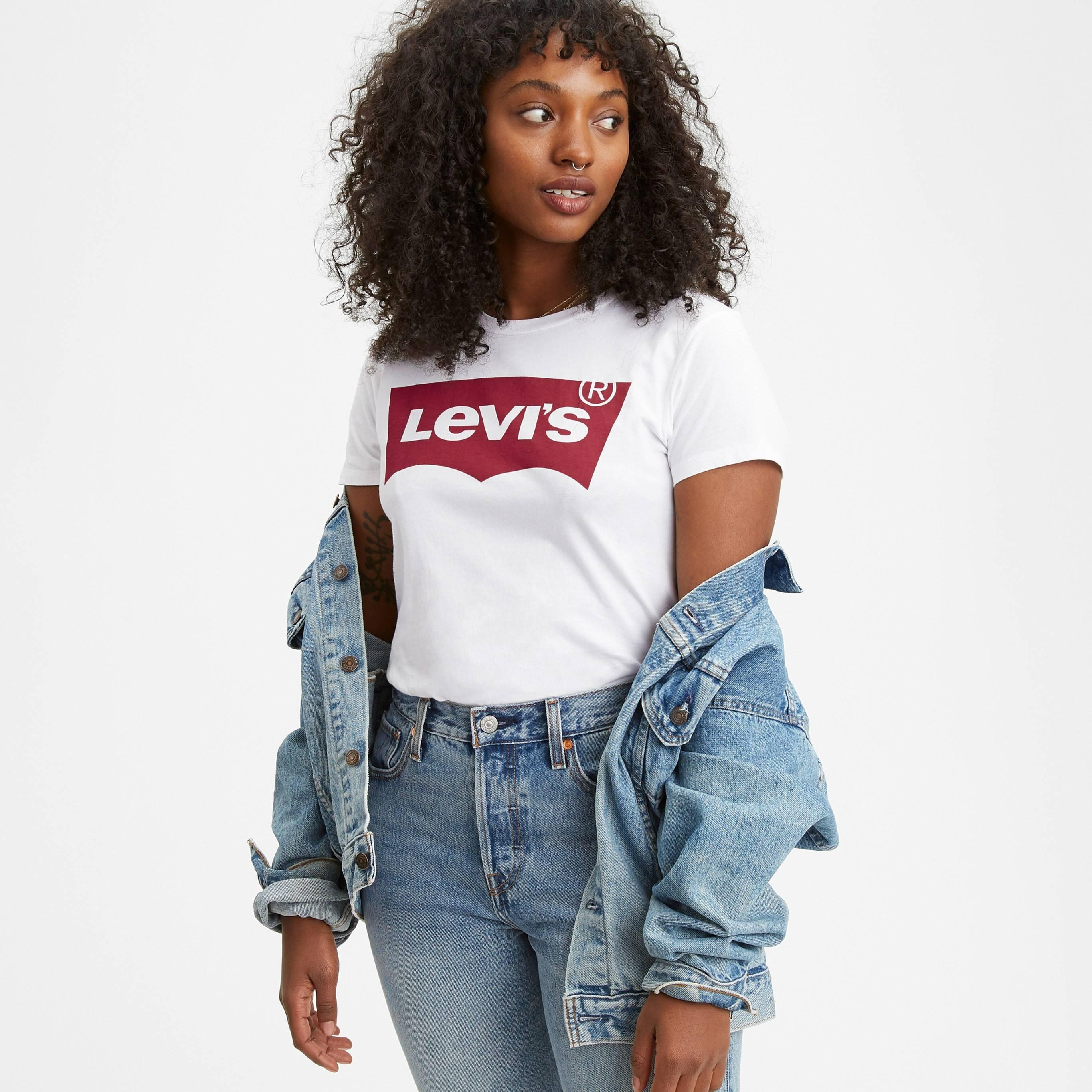 Bijela - Levis - Logo T Shirt - 3
