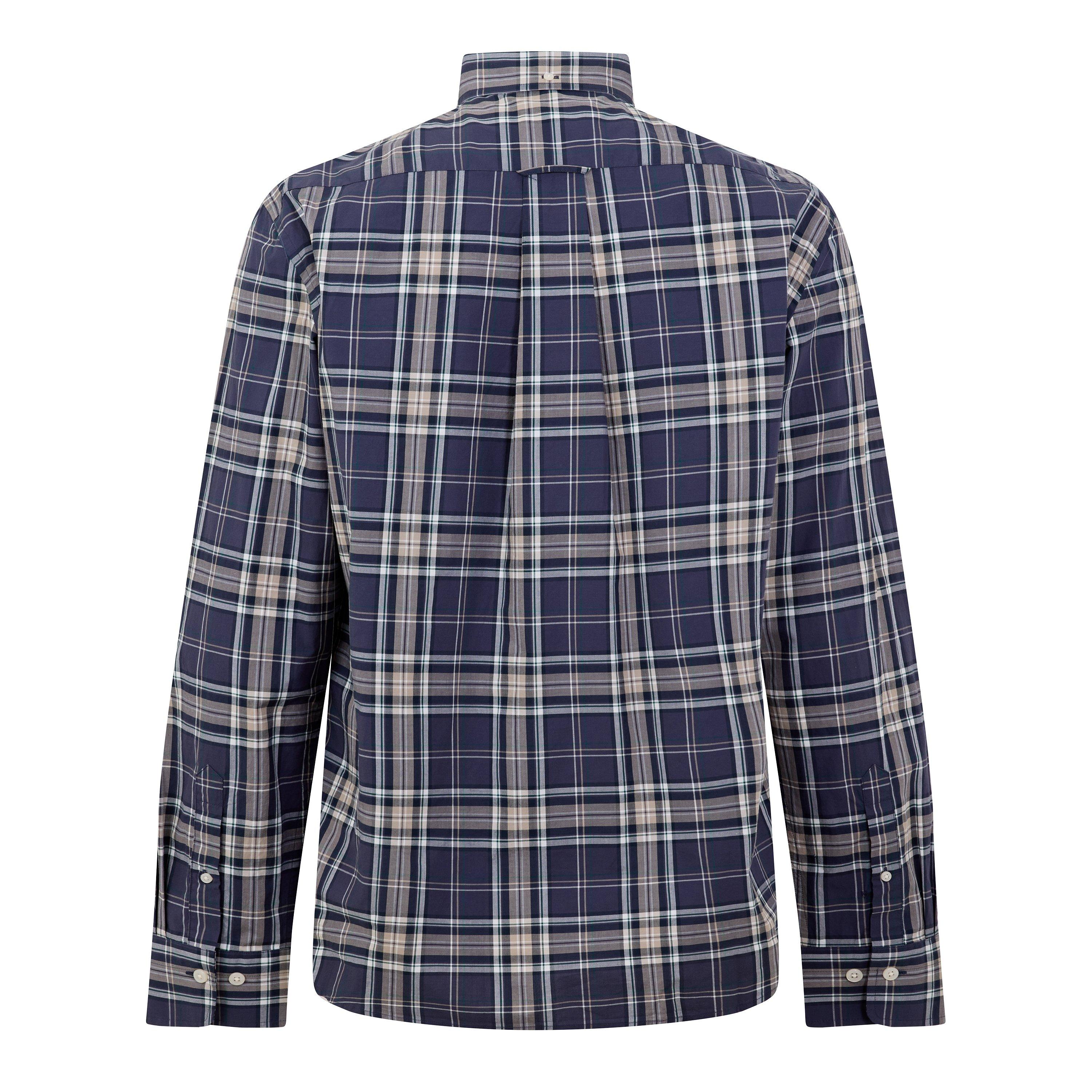 Mist Taupe 451 - Gant - Gant Poplin Check Sn64 - 2