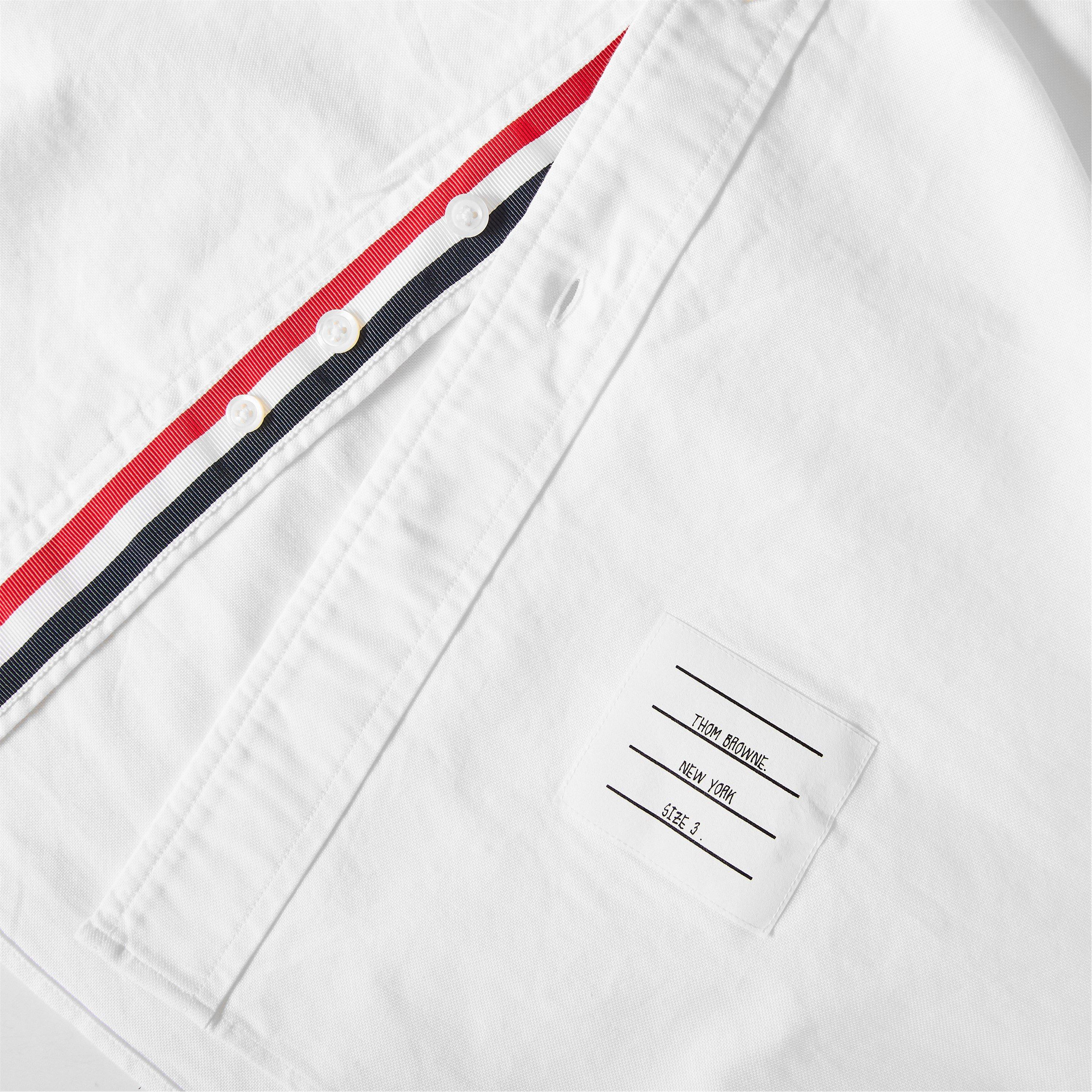 White - Thom Browne - TB Classic LS Oxford Sn63 - 3