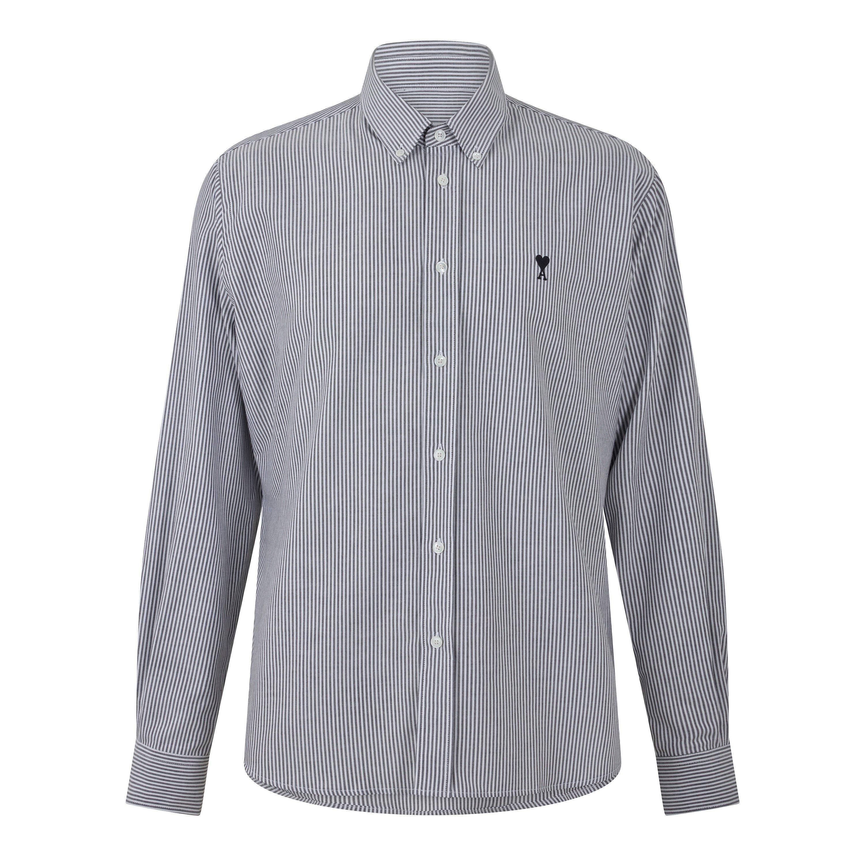 Black Stripe - Ami Paris - Ami BD Shirt Sn64 - 1