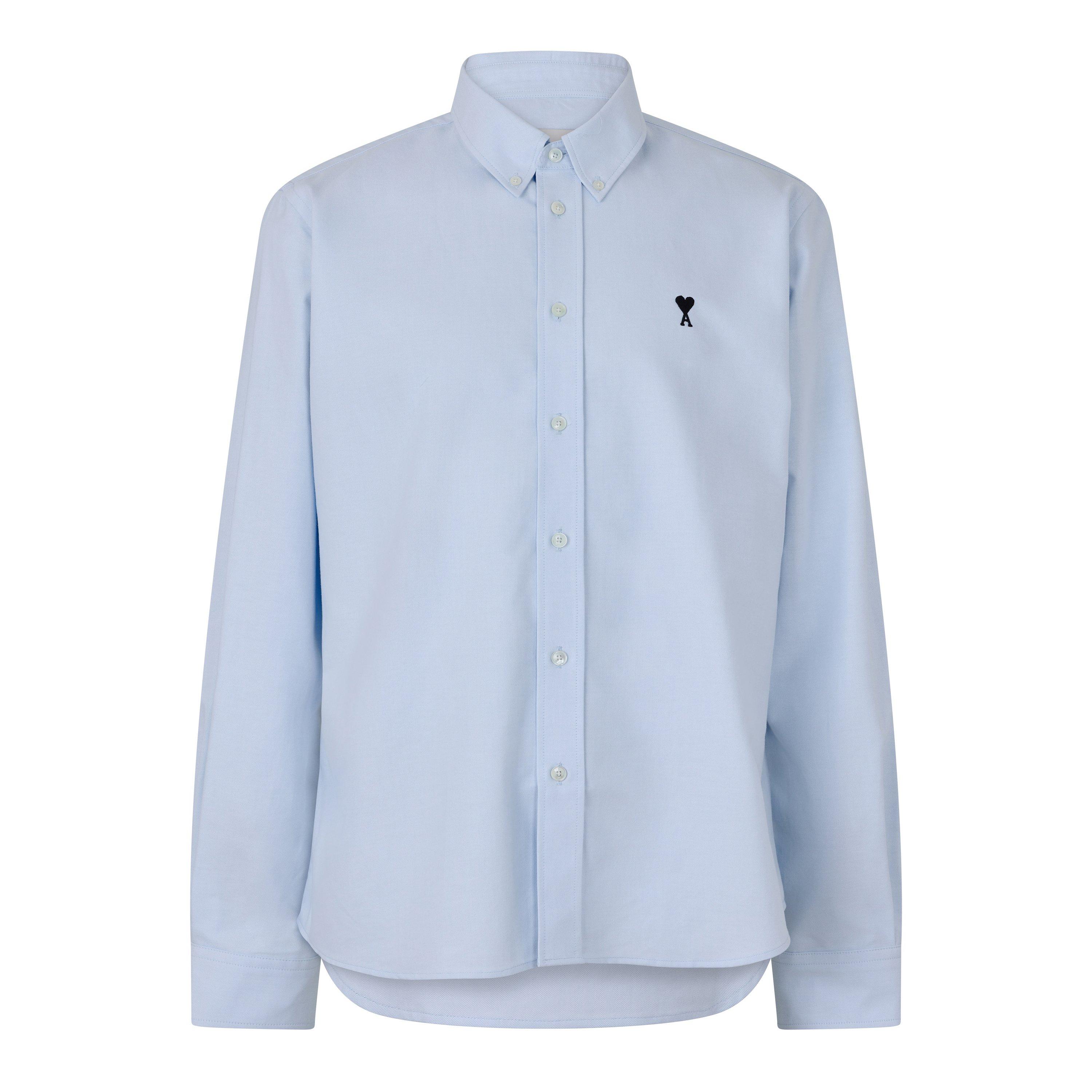 Light Blue - Ami Paris - Button Down Classic ADC Shirt - 1
