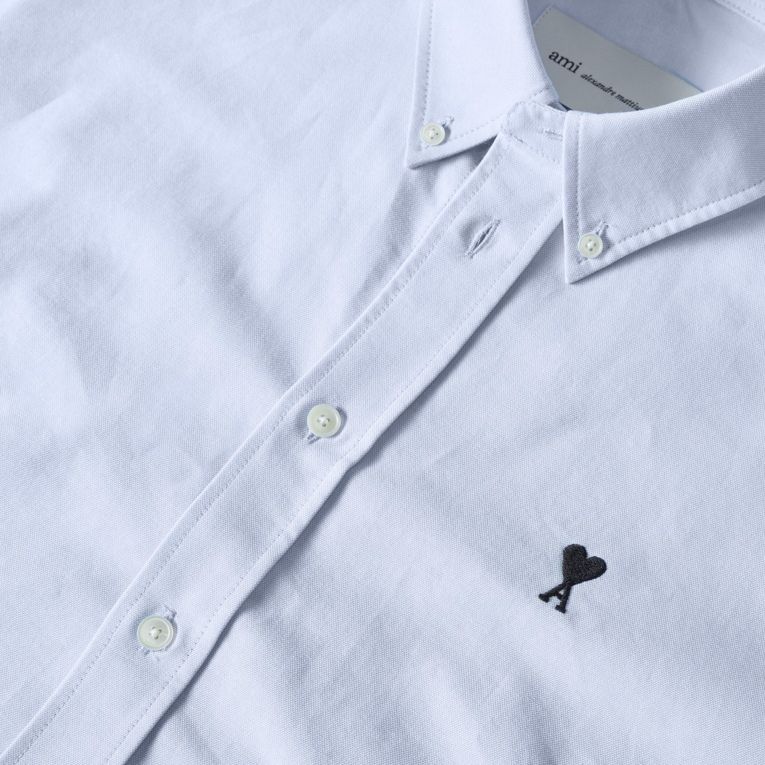 Light Blue - Ami Paris - Ami BD Classic Shirt Sn64 - 3