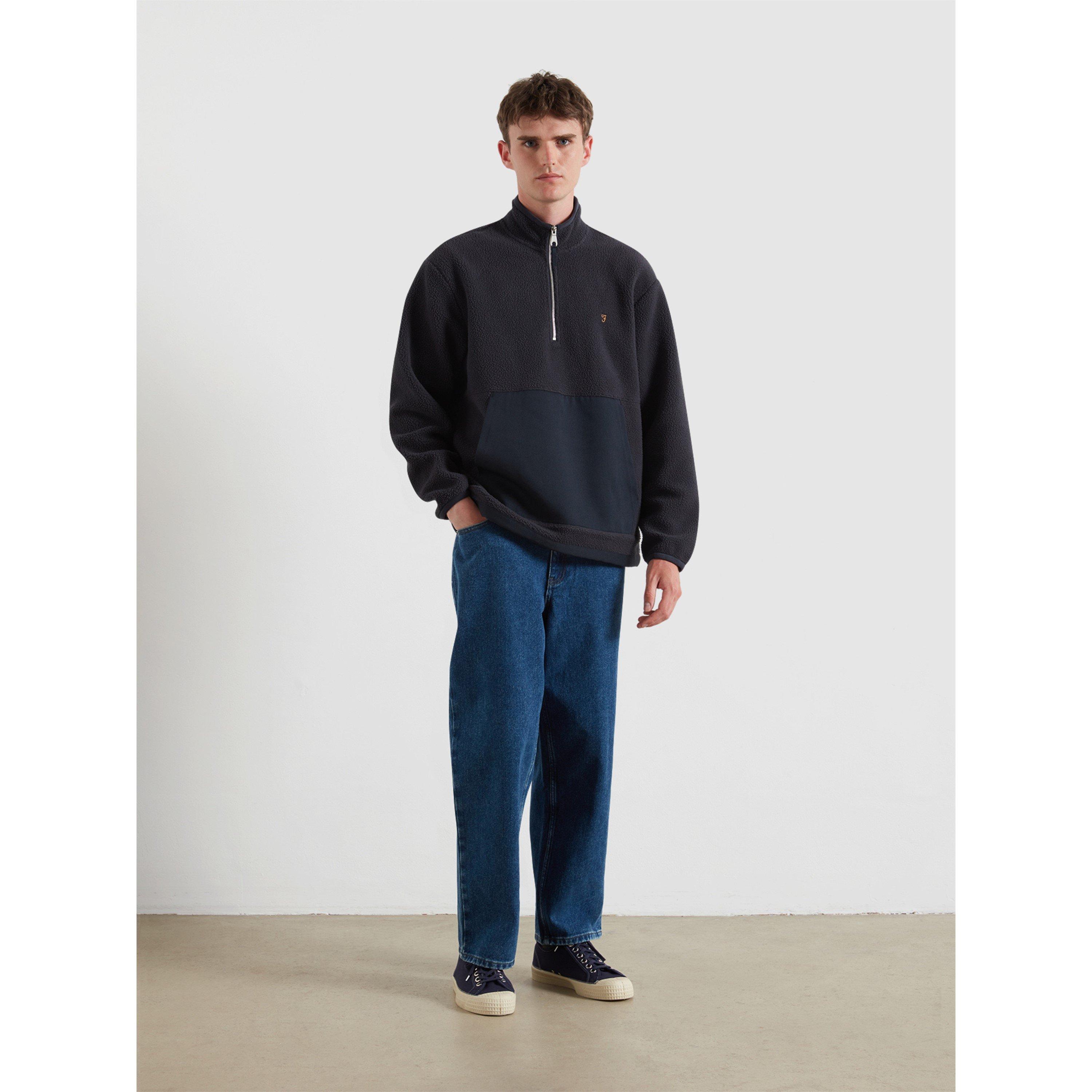 True Navy  412 - Farah - Farah Mews Fleece Sn61 - 2