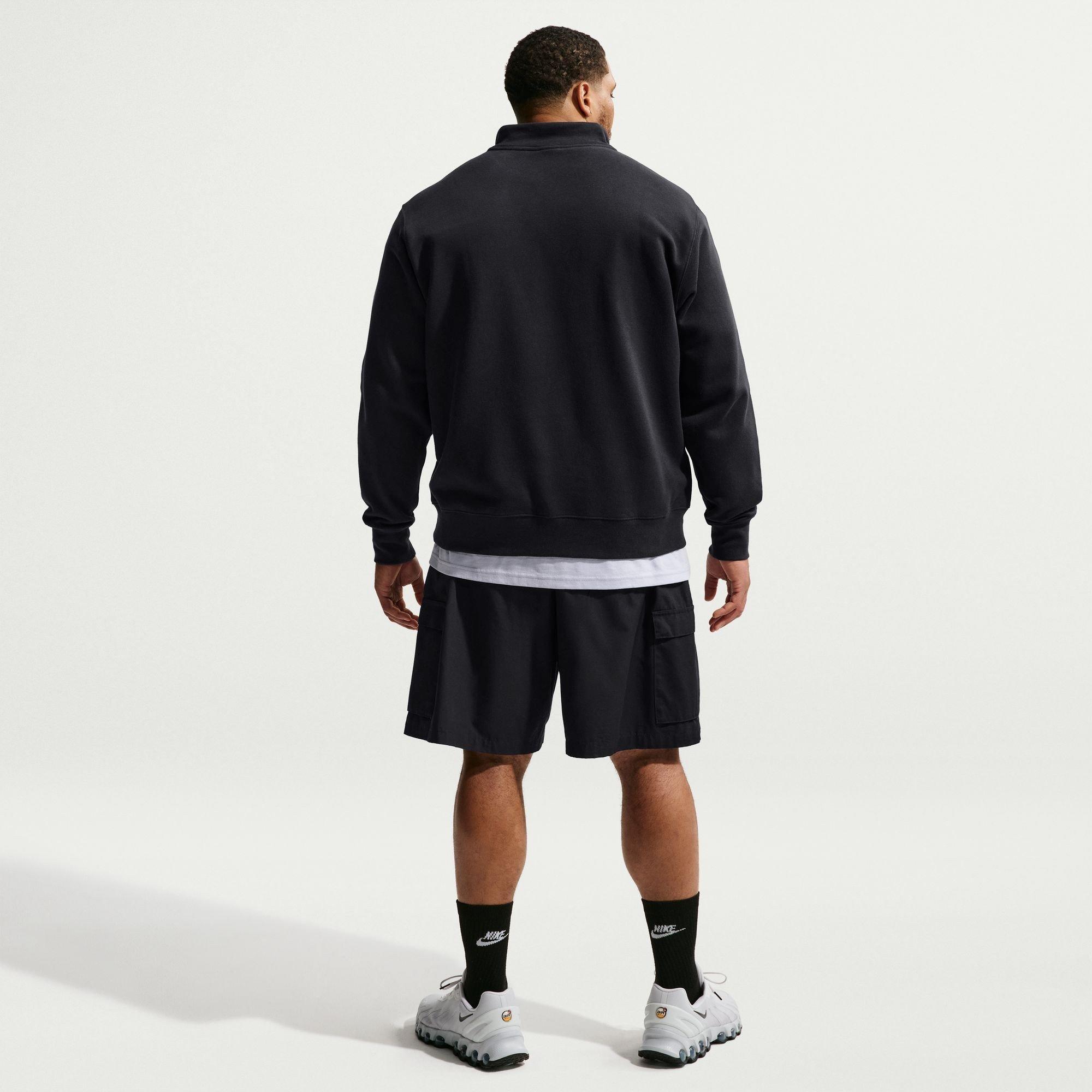 Crno/Bijelo - Nike - Nike Clb 1/2 Zip Sn64 - 8