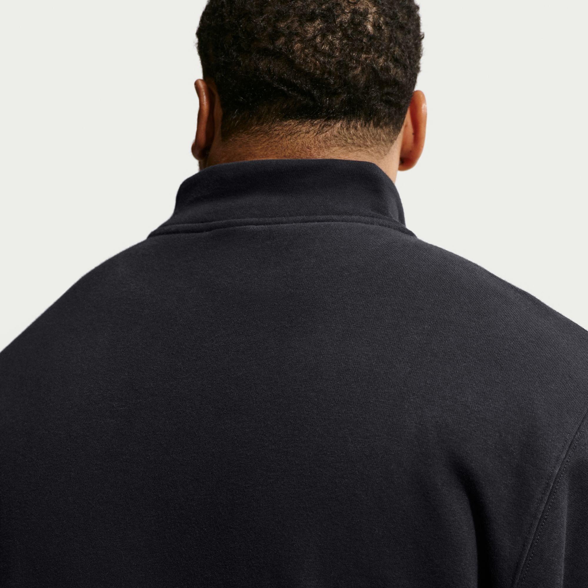 Crno/Bijelo - Nike - Nike Clb 1/2 Zip Sn64 - 10