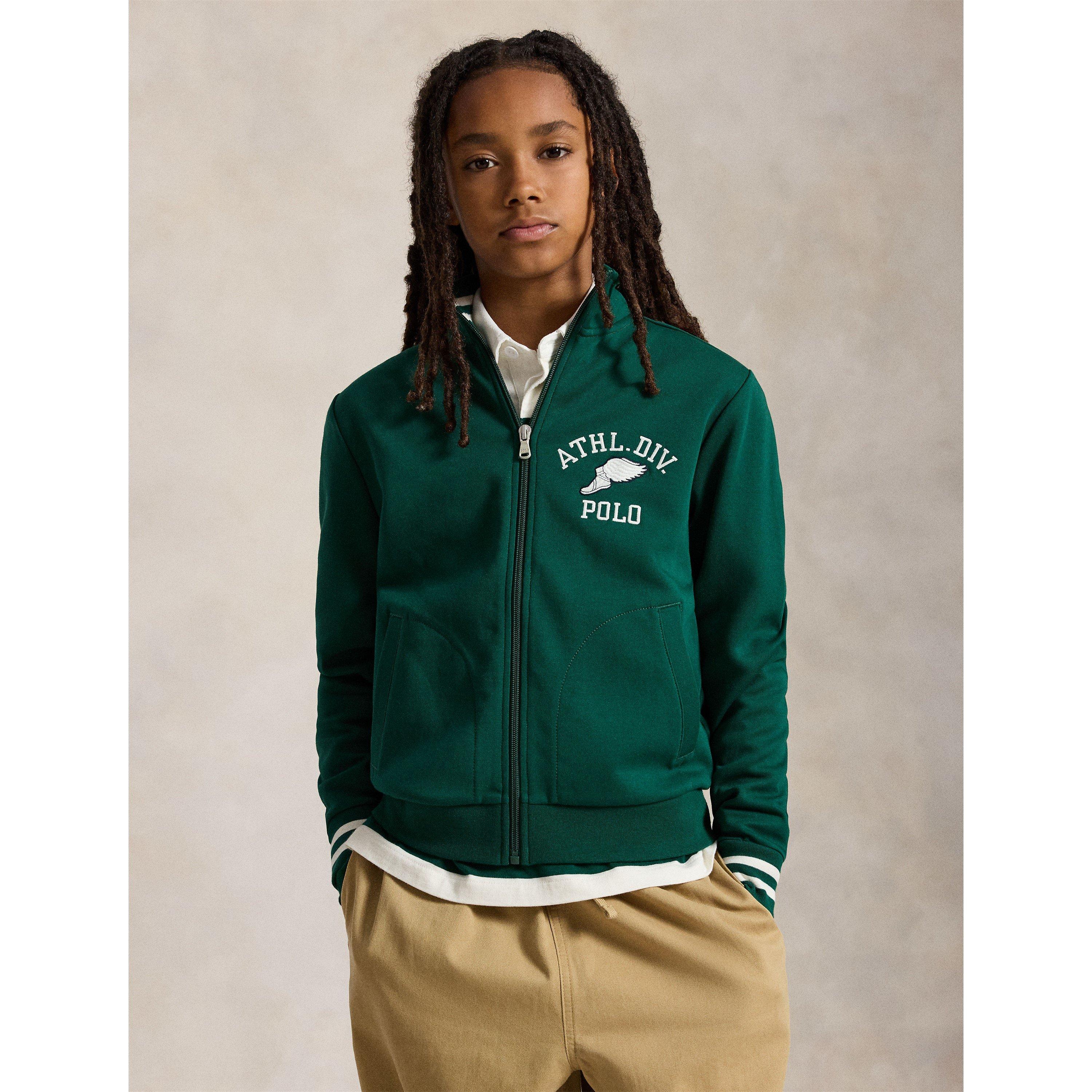 Hunter Green - Polo Ralph Lauren - Polo Tech FZ Sweat Jn64 - 3