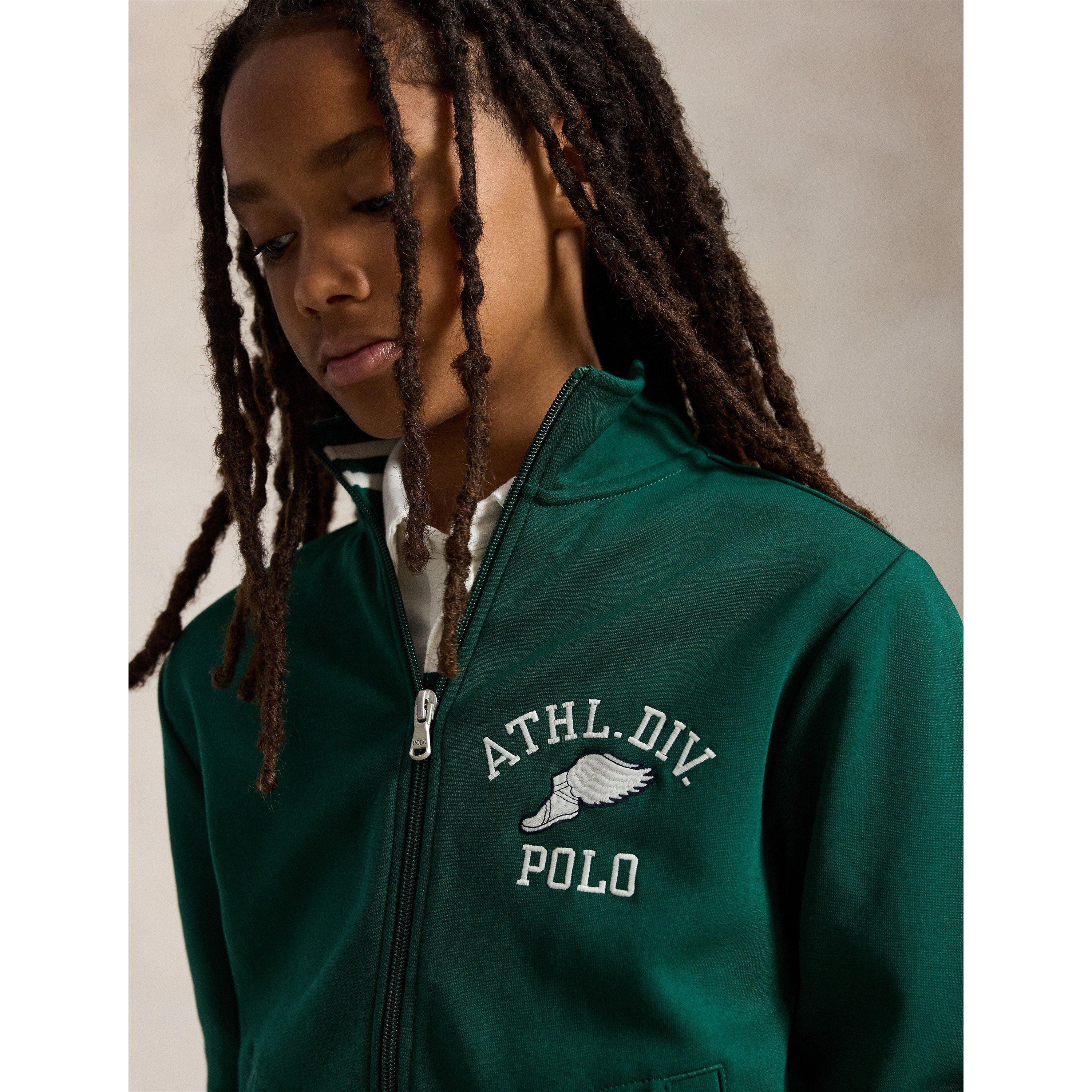 Hunter Green - Polo Ralph Lauren - Polo Tech FZ Sweat Jn64 - 4