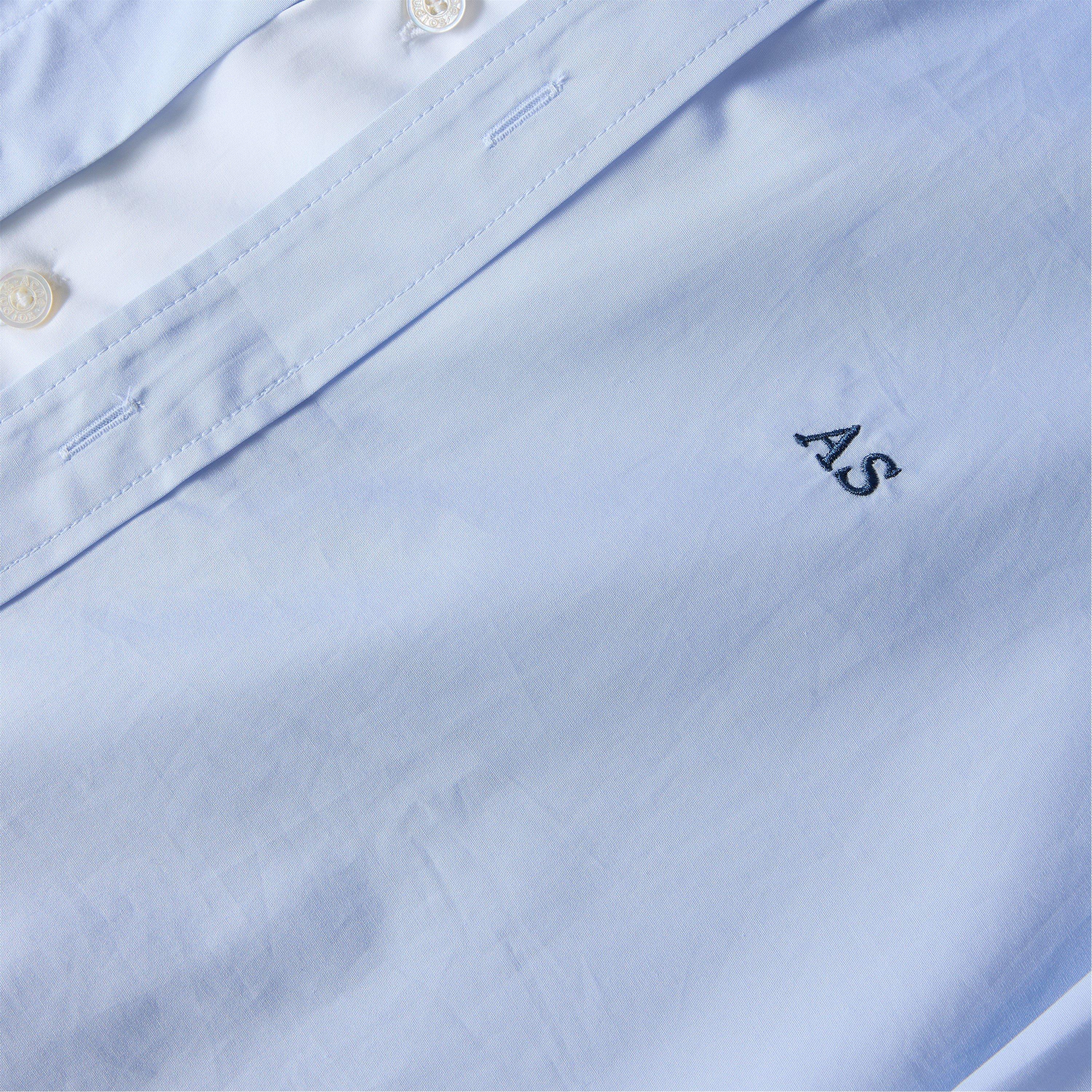 Blue/White - Acne Studios - Acne Sont Dbl Shirt Sn64 - 3