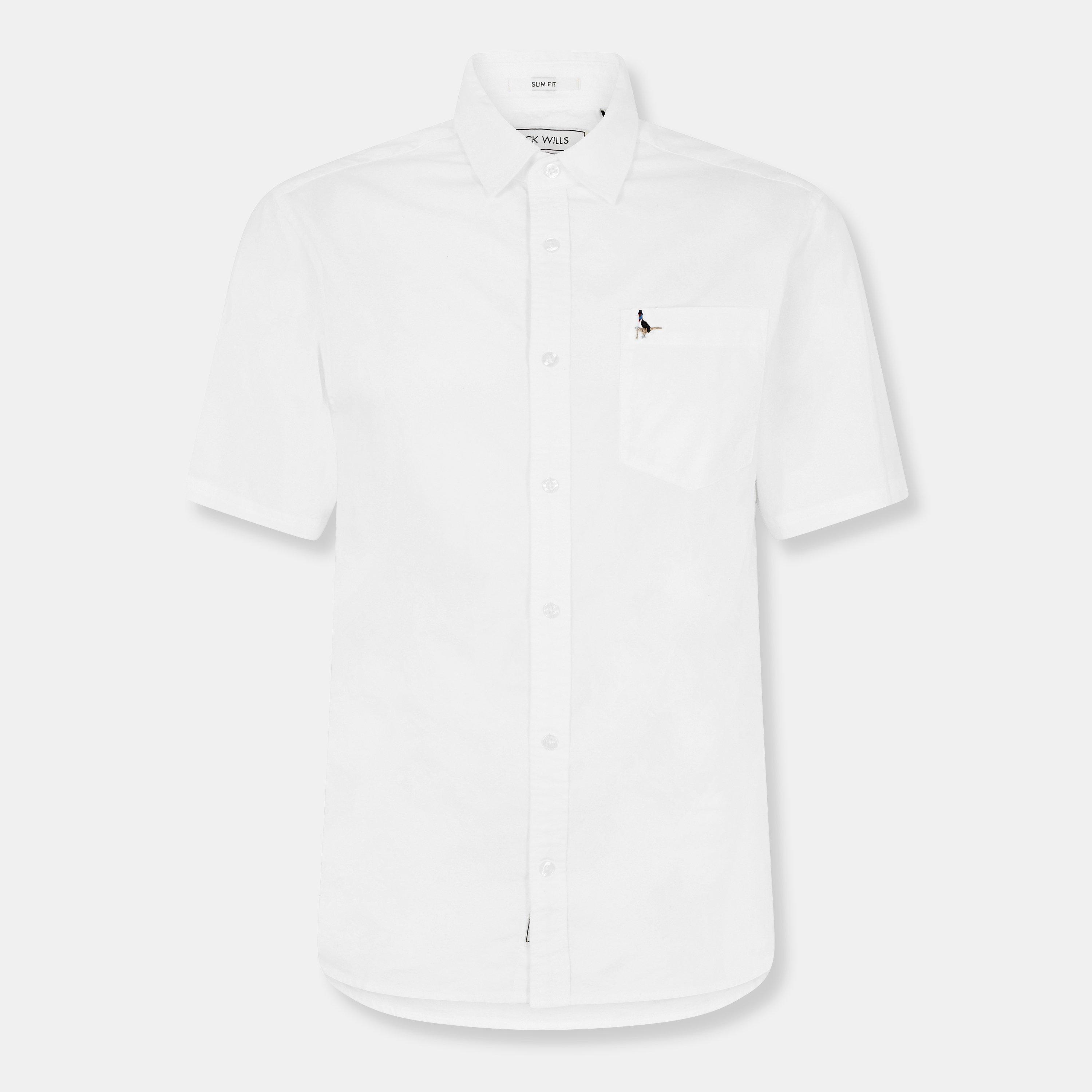 Short Sleeve Oxford Shirt Mens
