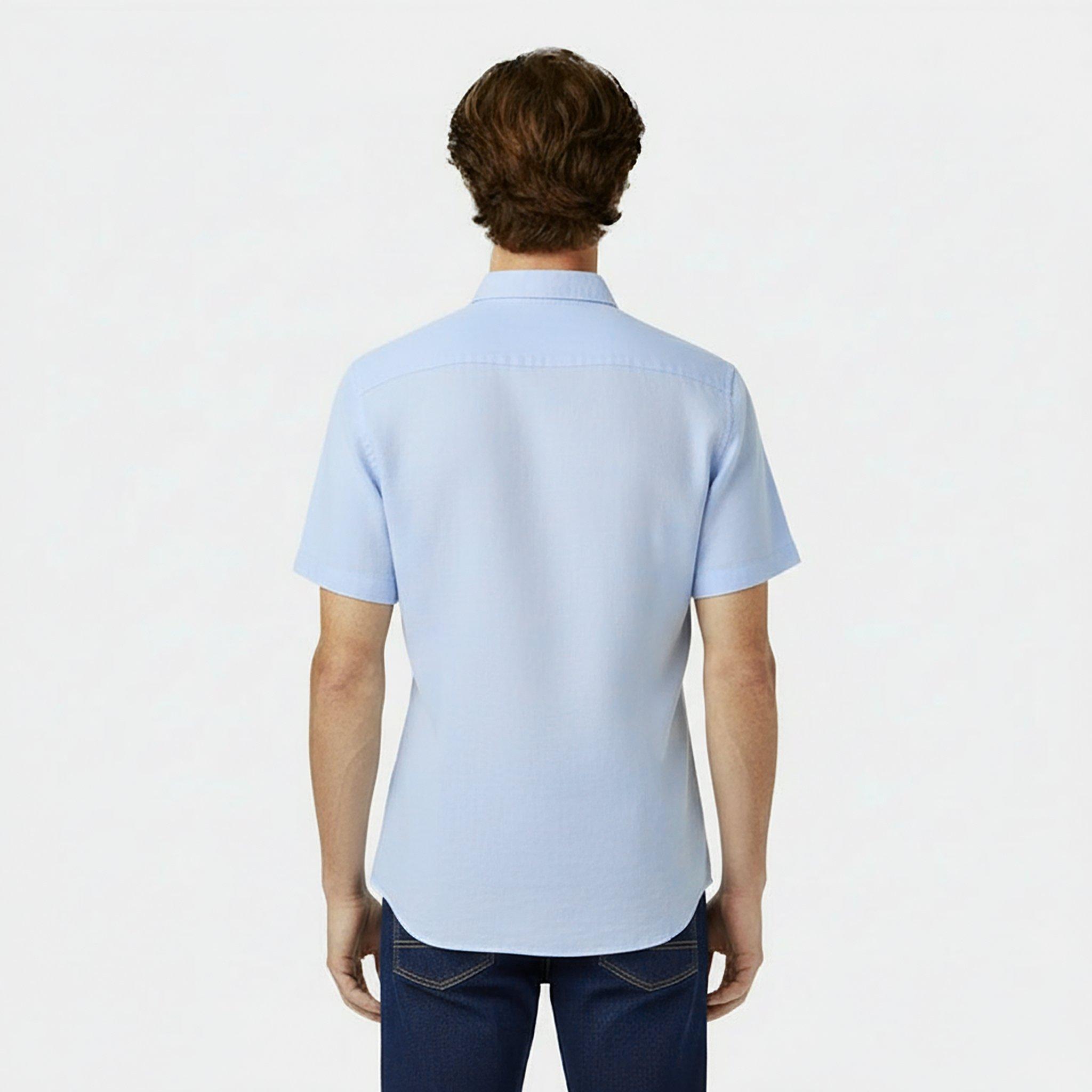 Bleu ciel - Jack Wills - Classic Oxford Shirt Mens - 4