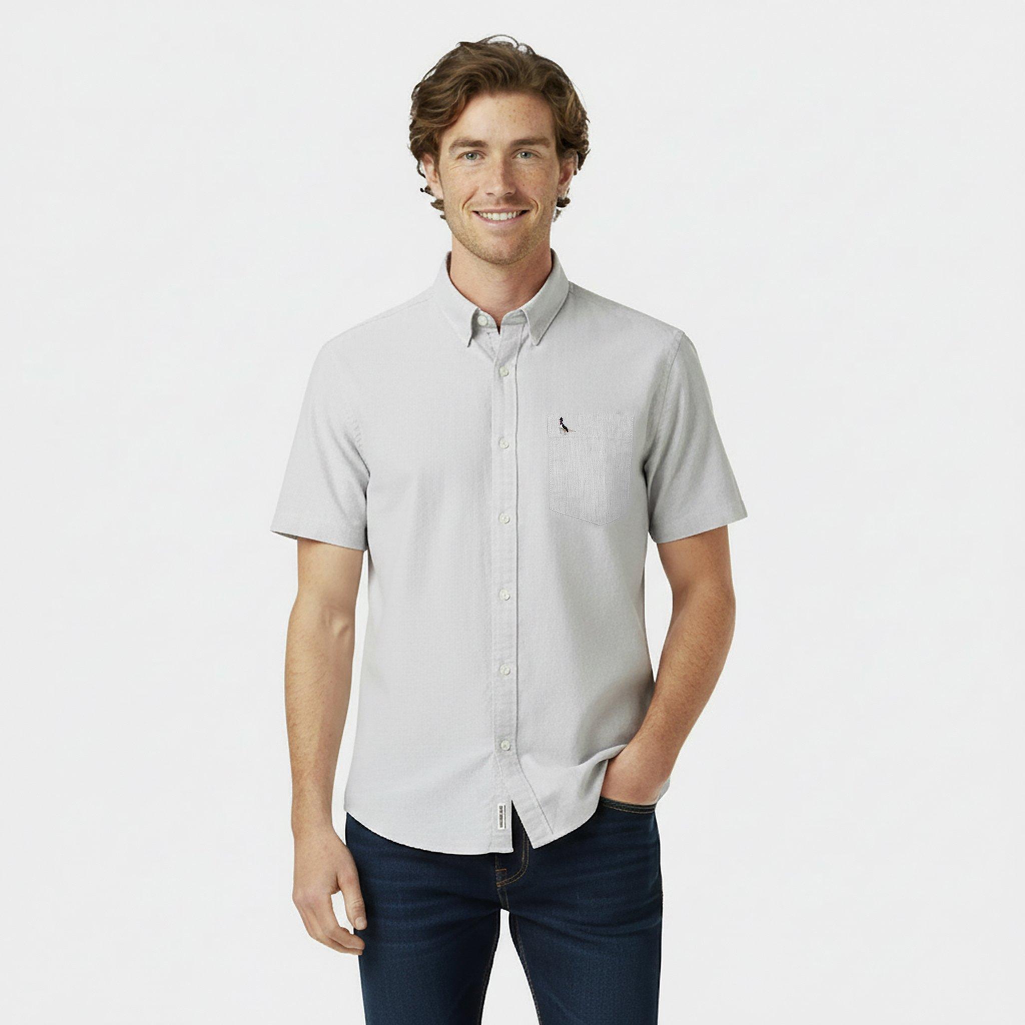 Jack Wills Short Sleeve Oxford Shirt Mens | Jack Wills UK