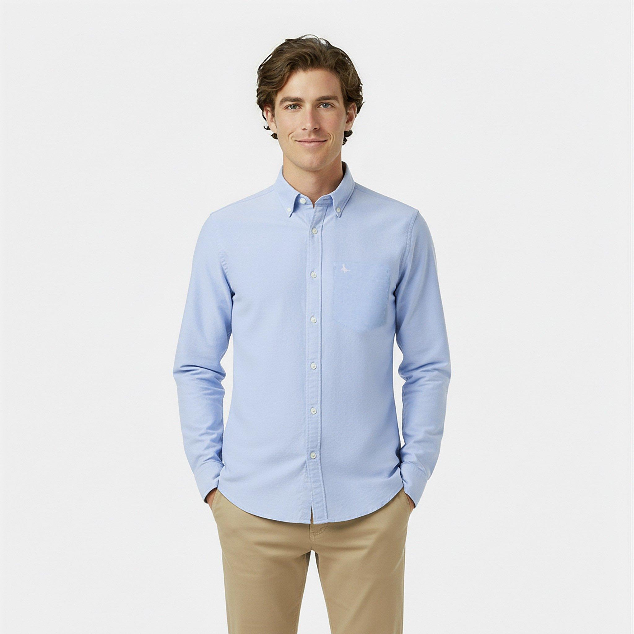 Himmelblau - Jack Wills - JackWills Wadsworth Oxford Shirt Mens - 3