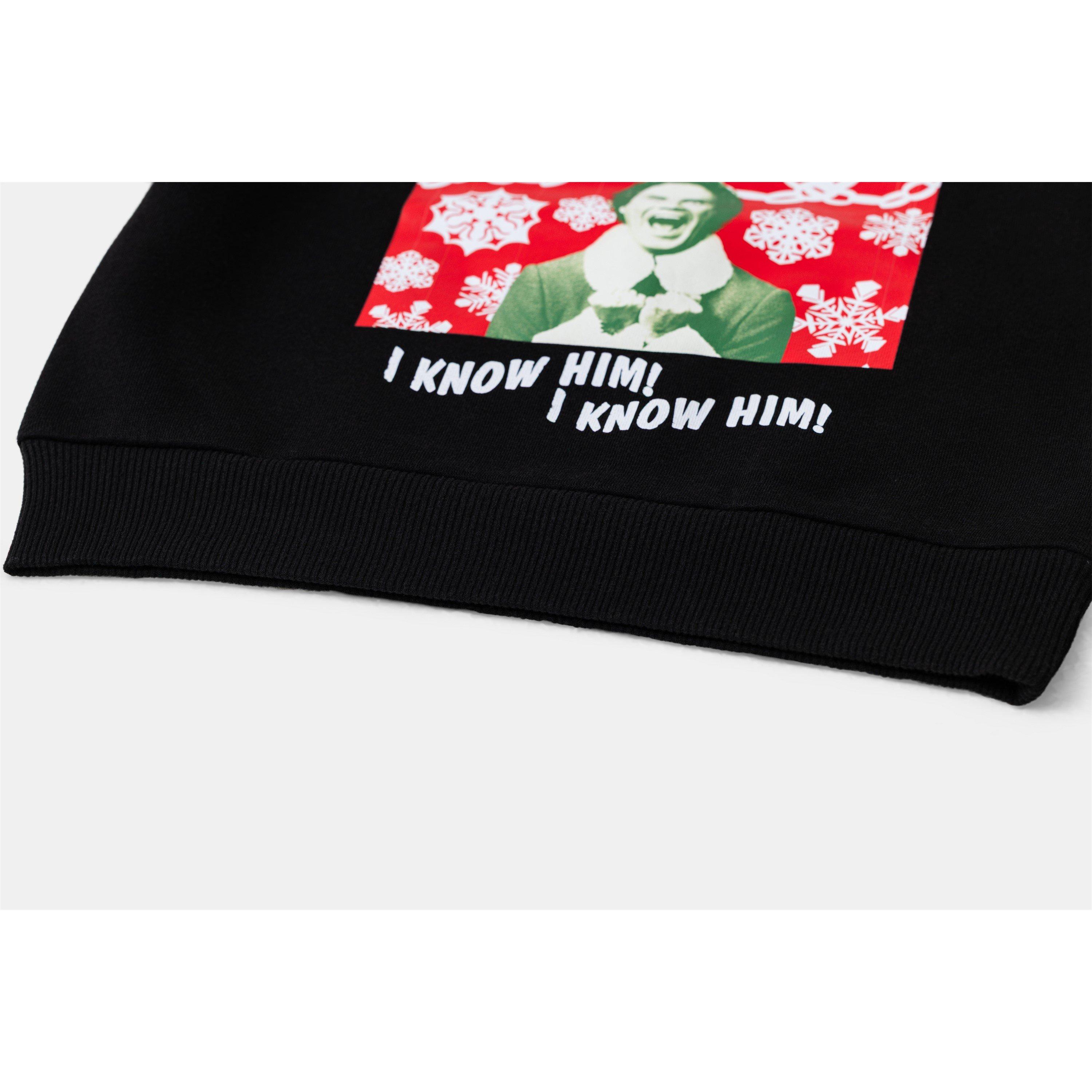 Elf - Character - Unisex Disney Elf Xmas Fleece Crew Sweat - 4
