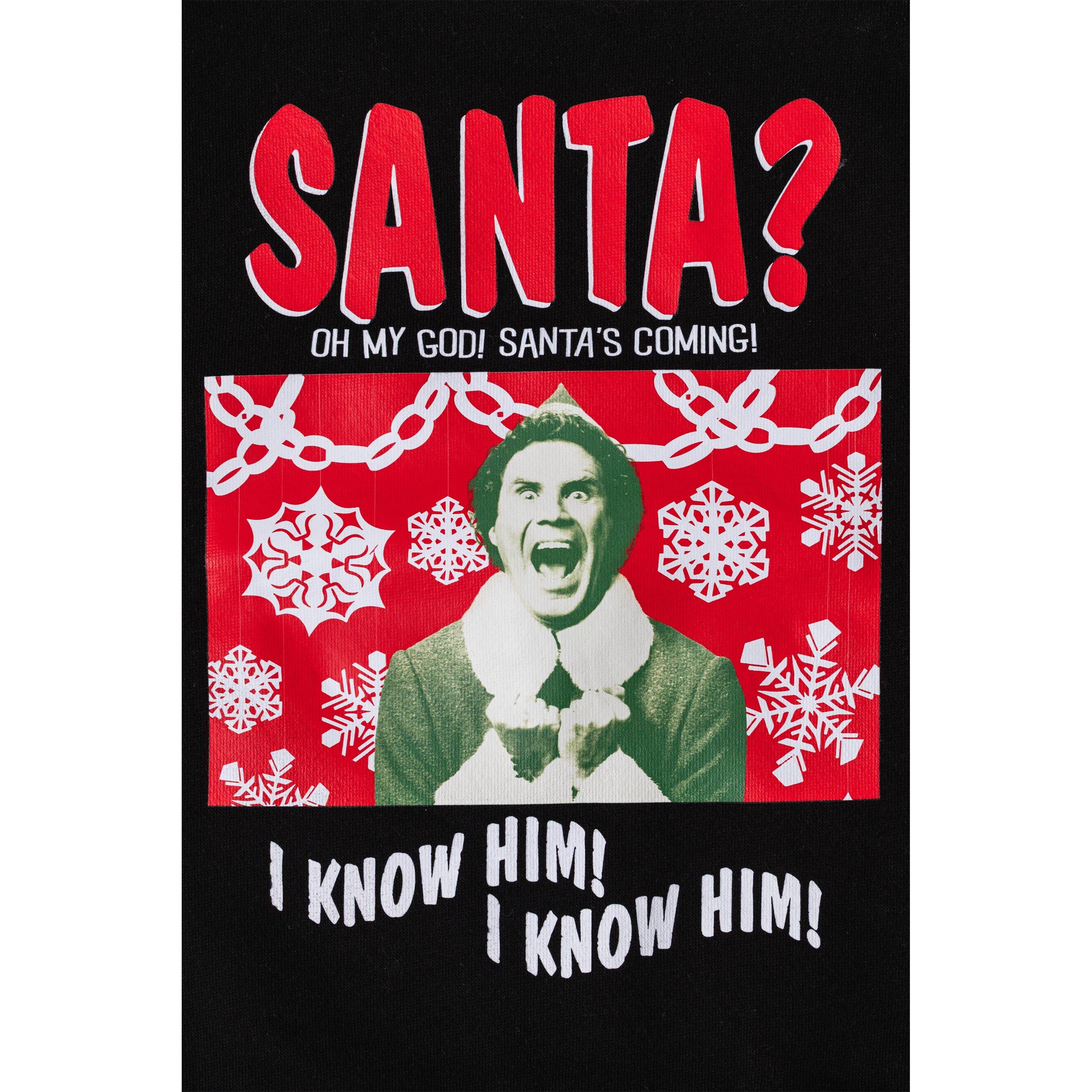 Elf - Character - Unisex Disney Elf Xmas Fleece Crew Sweat - 6