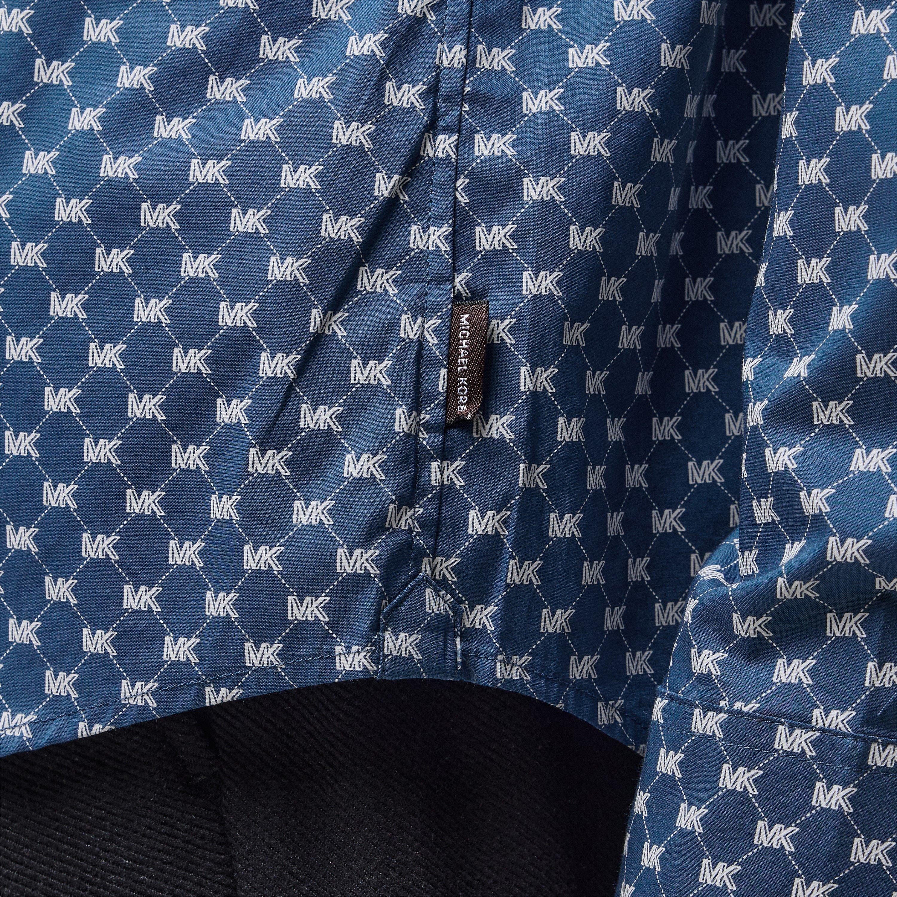 Danish Blue 575 - Michael Kors - Logo Stripe Shirt - 4