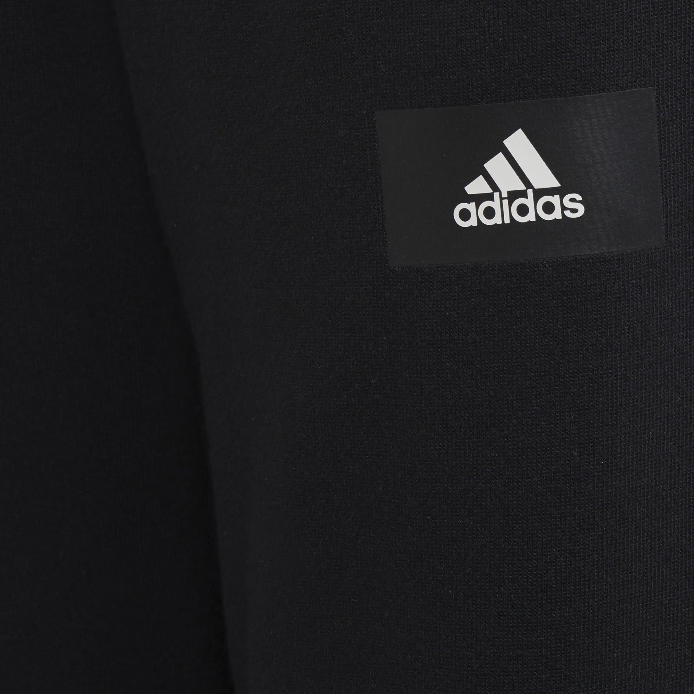 Nero / Bianco - adidas - Future Icons 3-Stripes Tapered-Leg Joggers Kids - 5