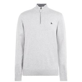 Jack Wills Funnel Neck Half Zip Jumper